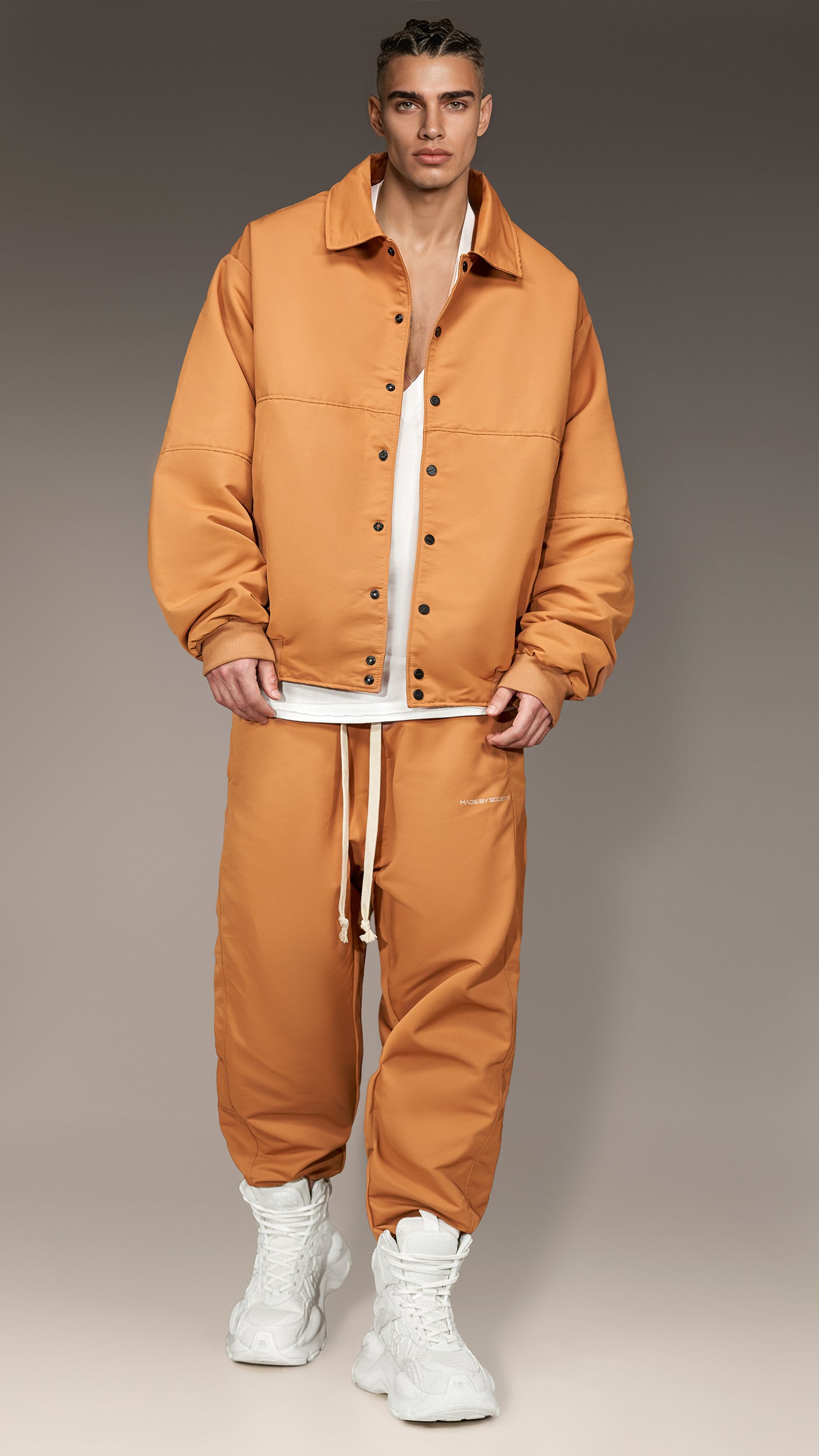 Bold Amber Slouch Pants