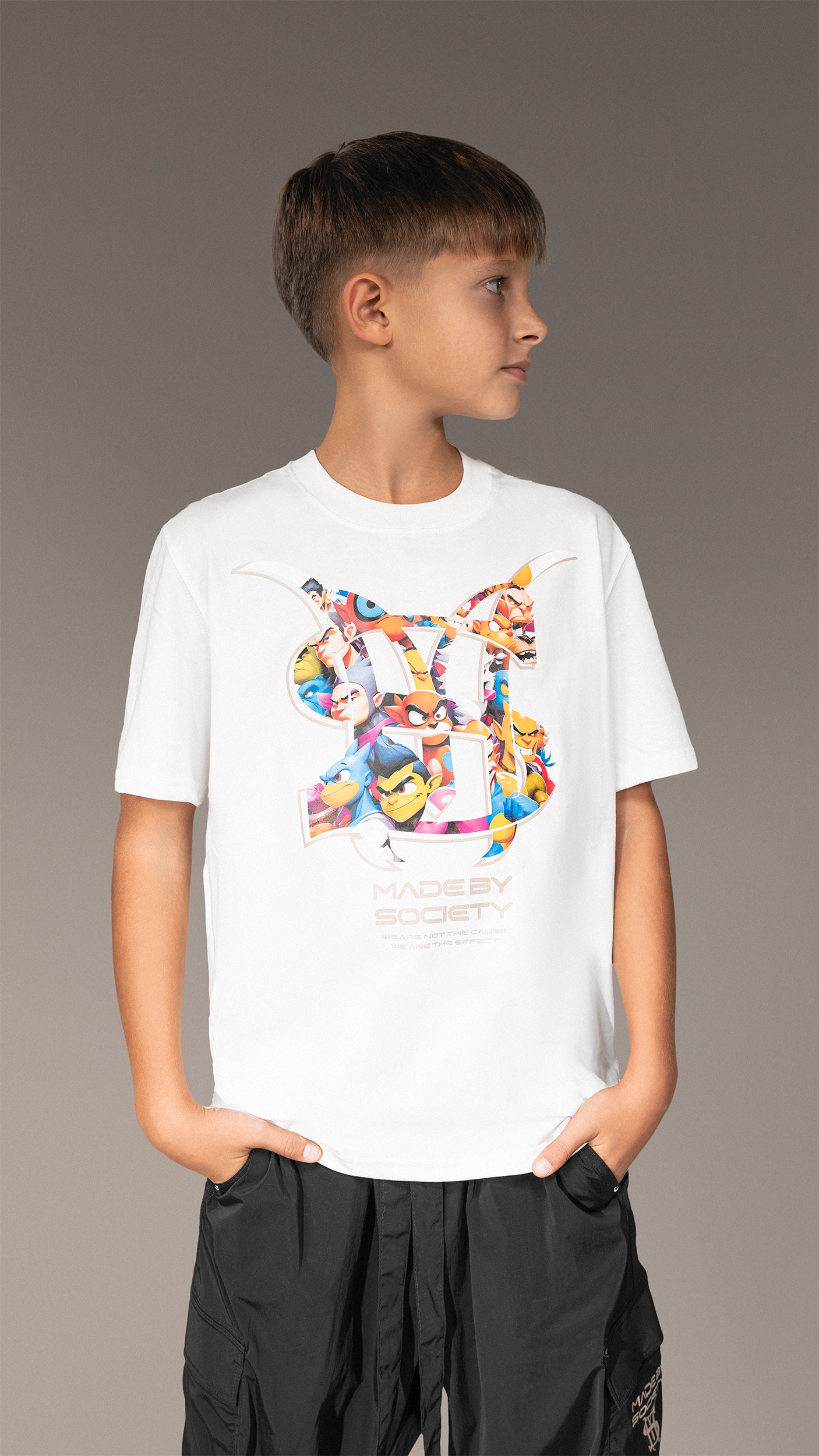 Made By Society T-shirt „MBS" - T35736
