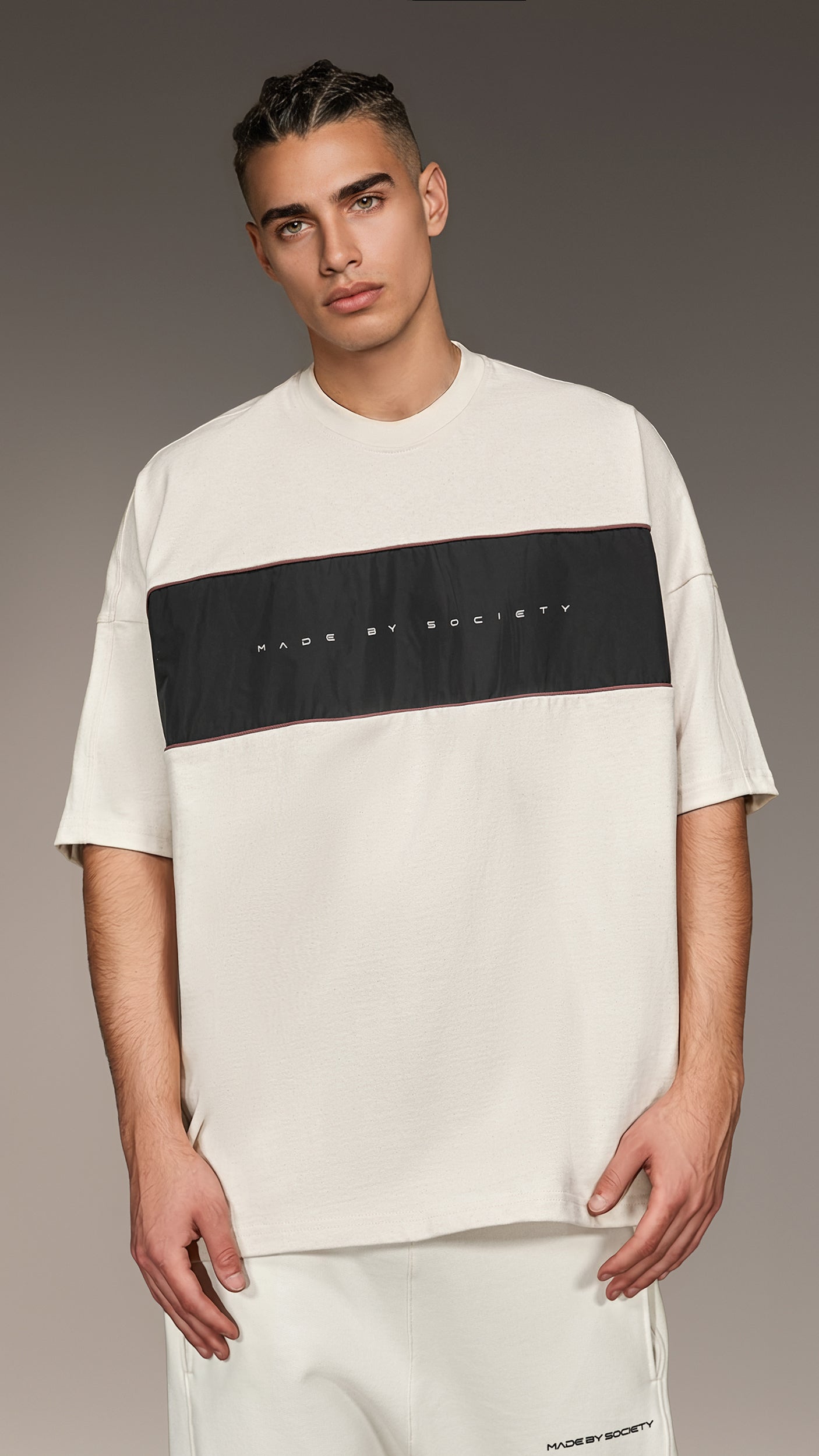 Camiseta Society Crest Slouch - T16979