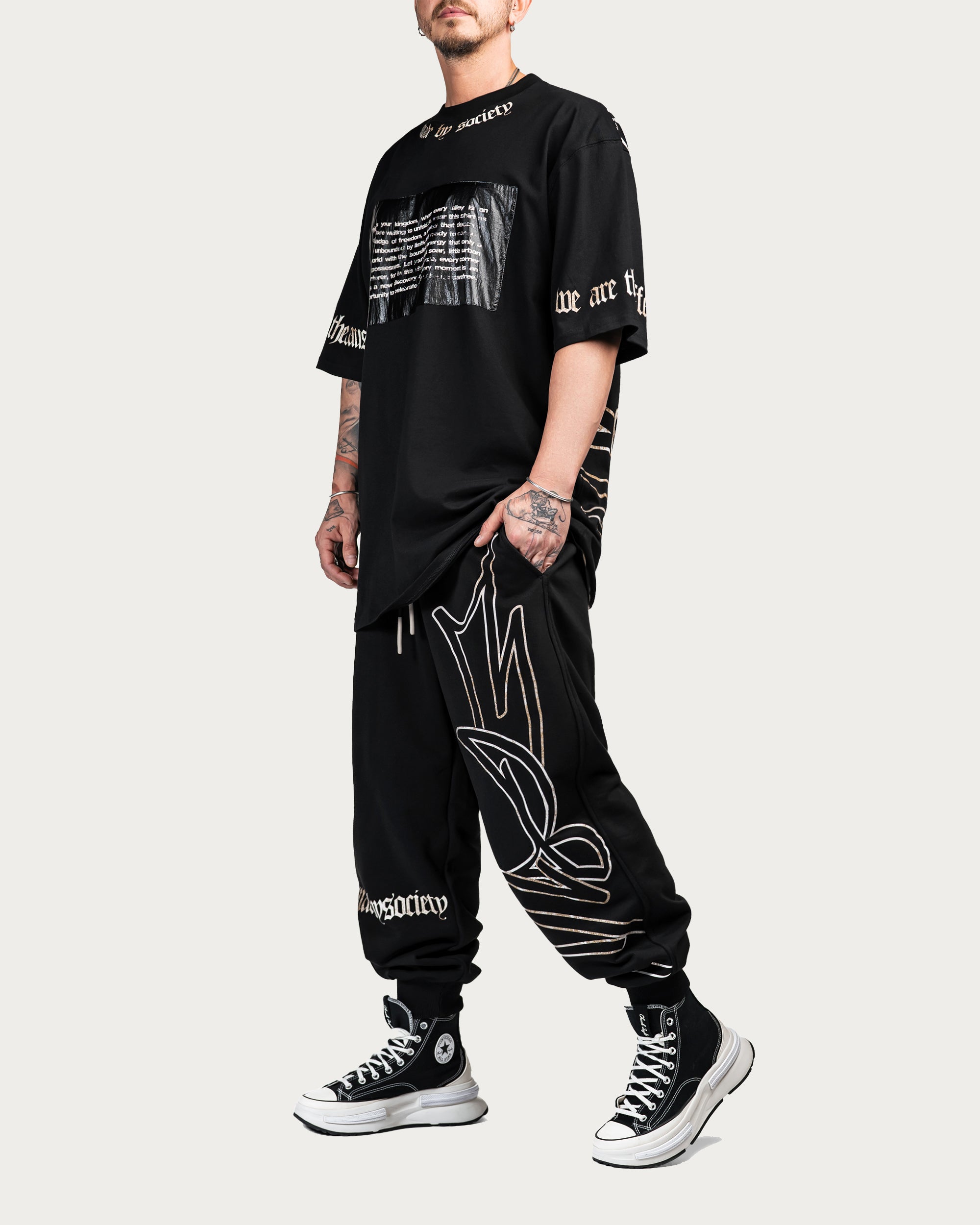 Loose jogger pants - P15251