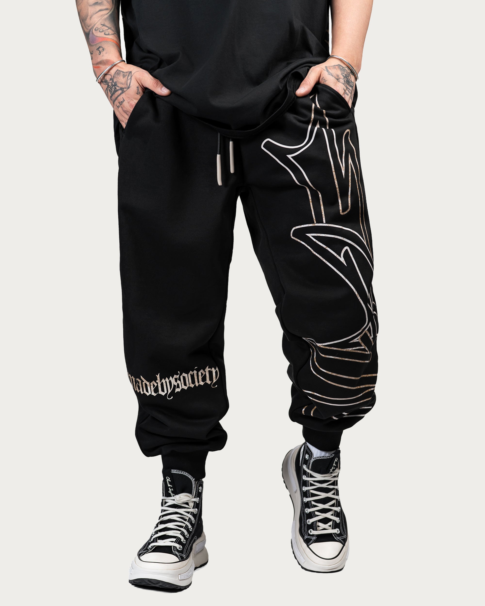 Loose jogger pants - P15251