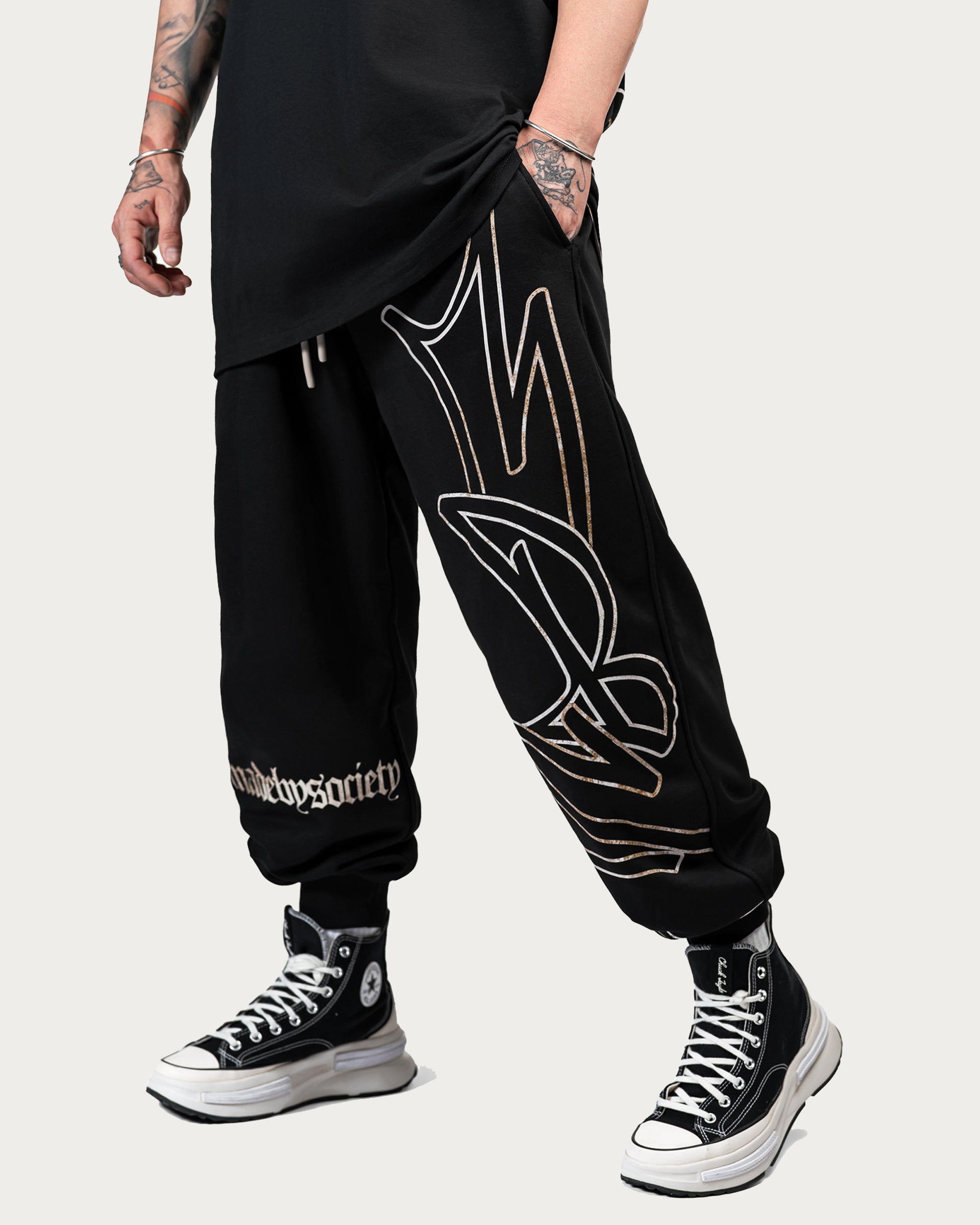 Loose jogger pants - P15251