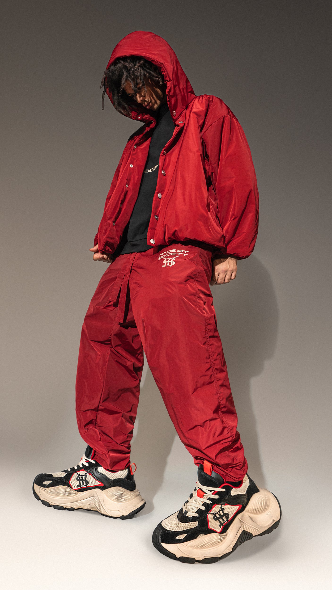 MBS 03 BEIGE RED - I15930