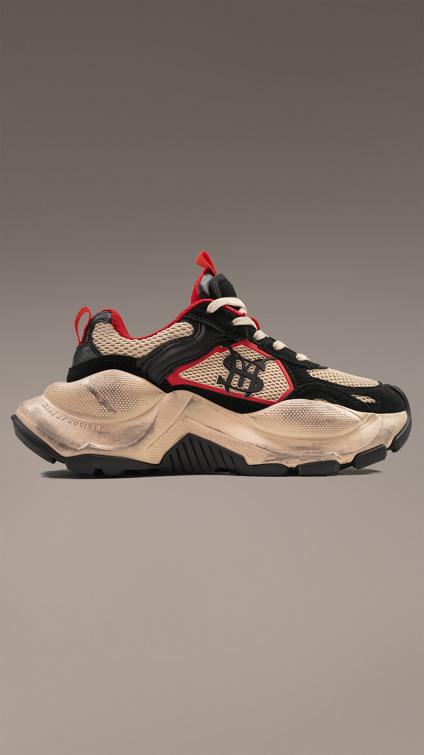 MBS 03 BEIGE RED - I15930