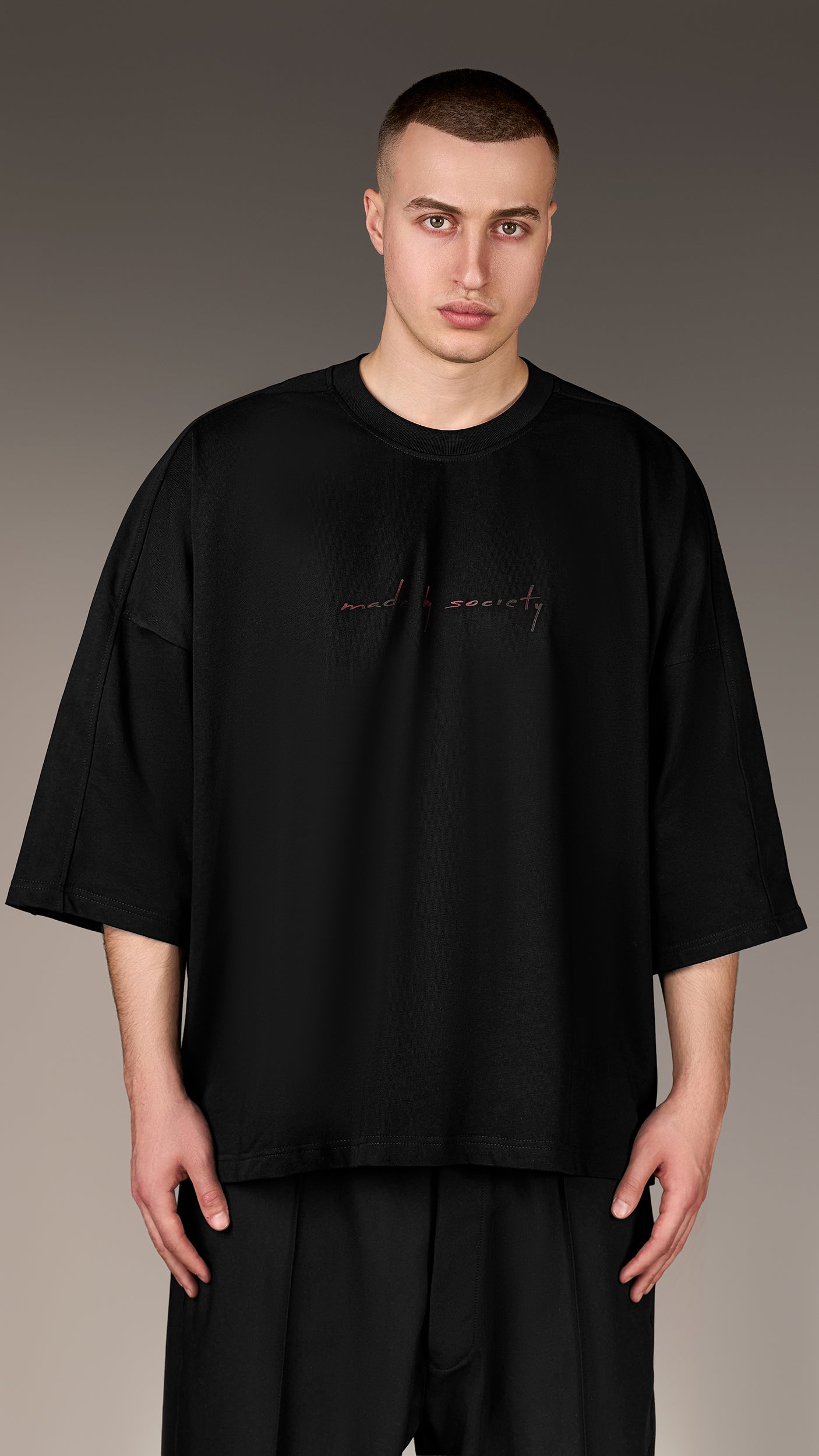 Tricou Society Boxy - T17211