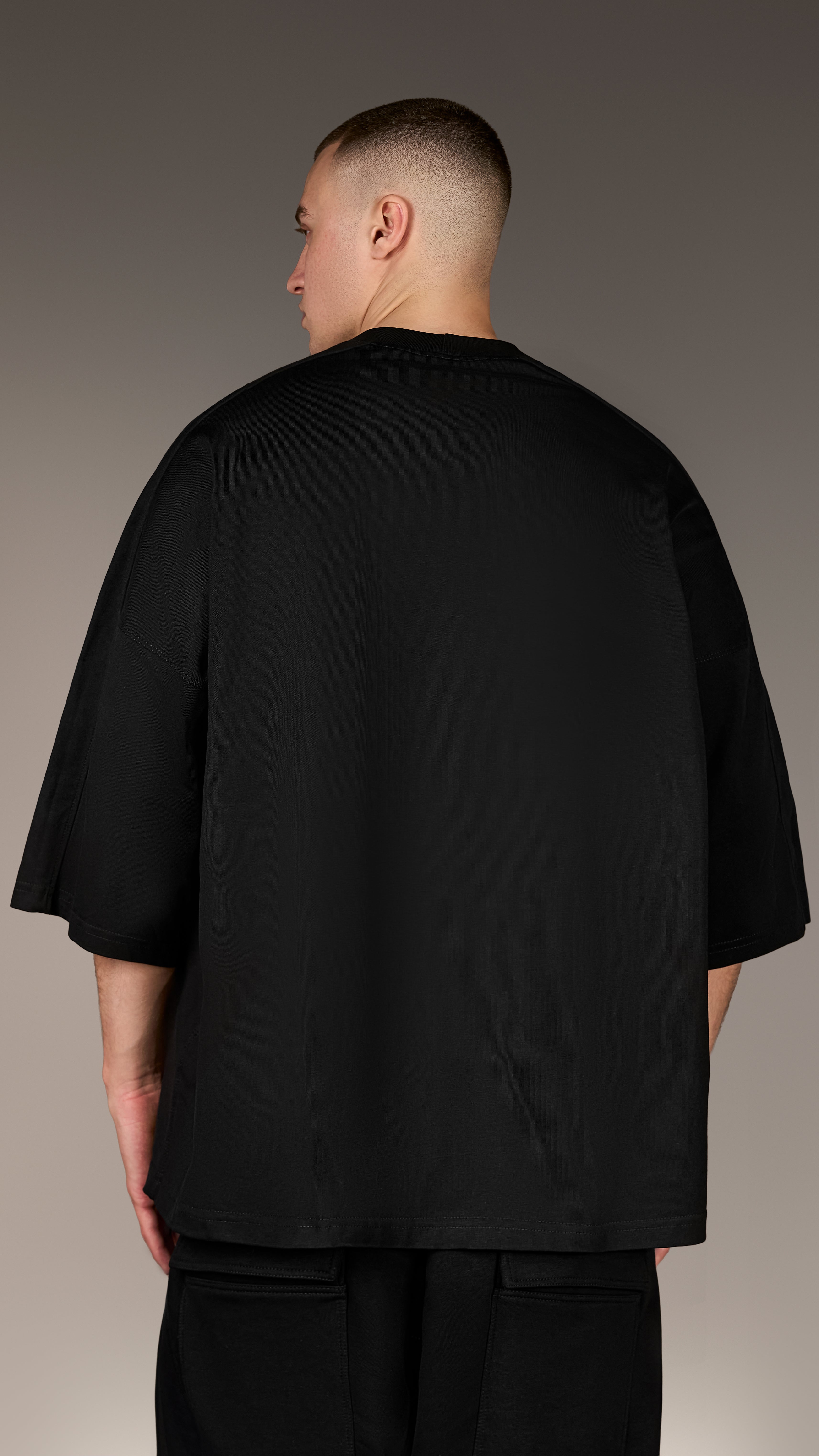 Linear Boxy T-Shirt - T17103