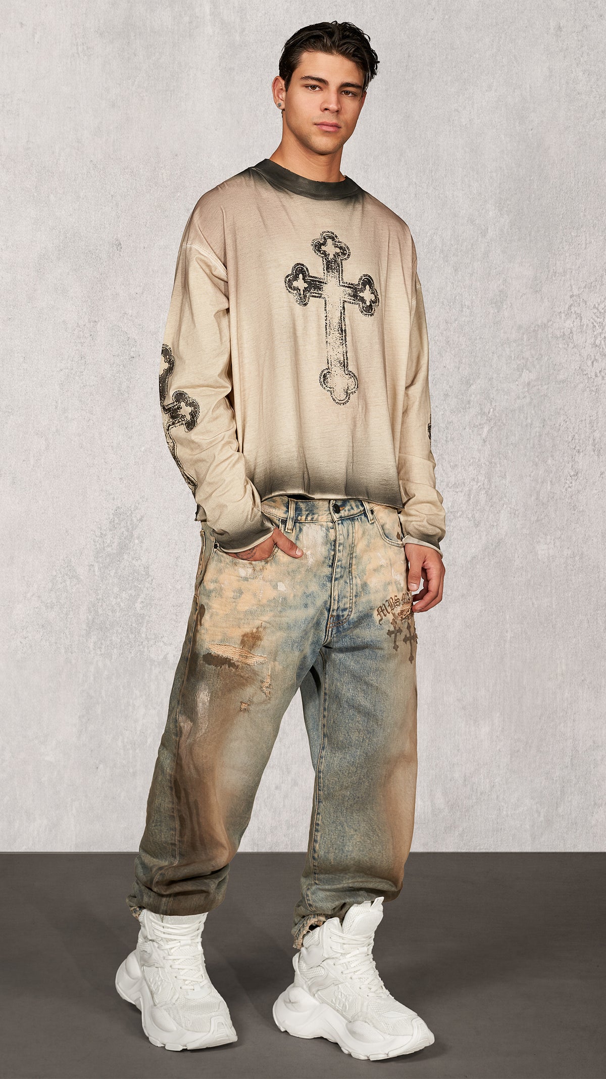 Jeans ASH-VOLT WIDE - P17240