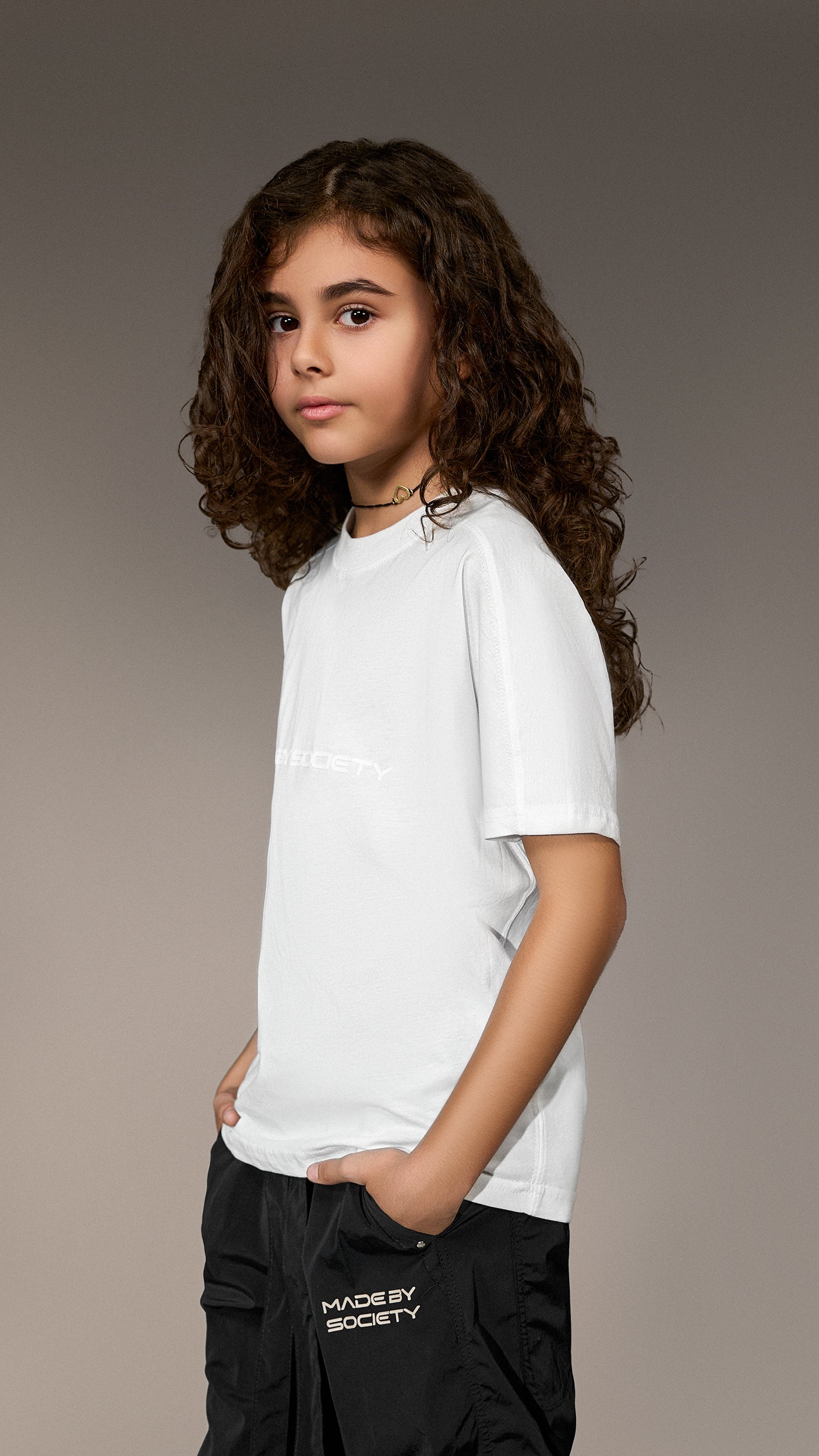 "Made by Society" White T-shirt - T35652