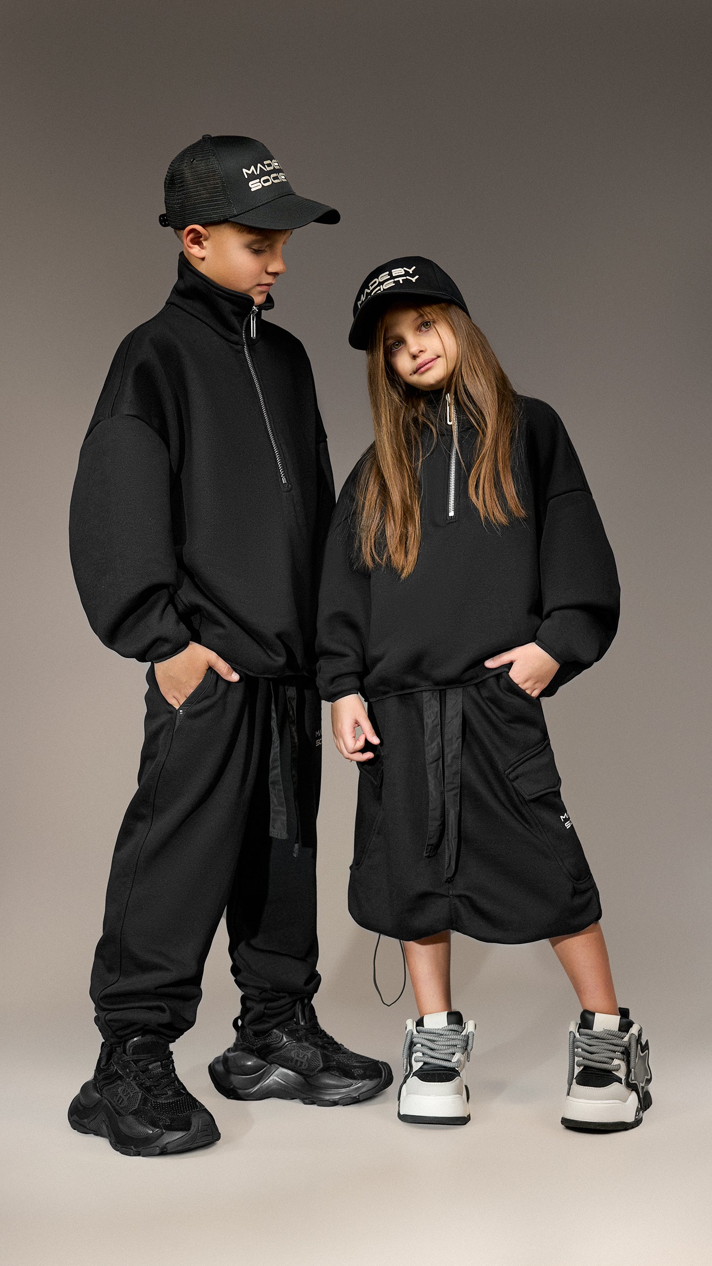 Oversize "Made by Society" Hoodie - H35768