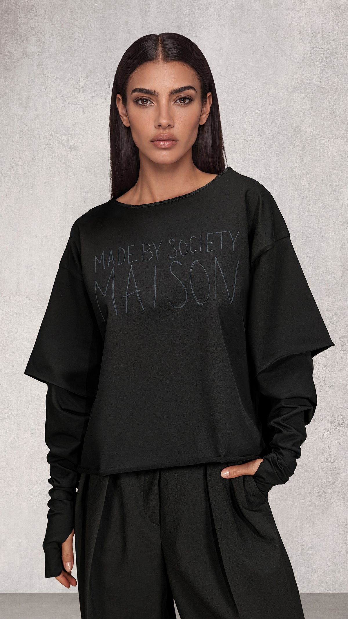 WIDE LAYER T-shirt - T27902