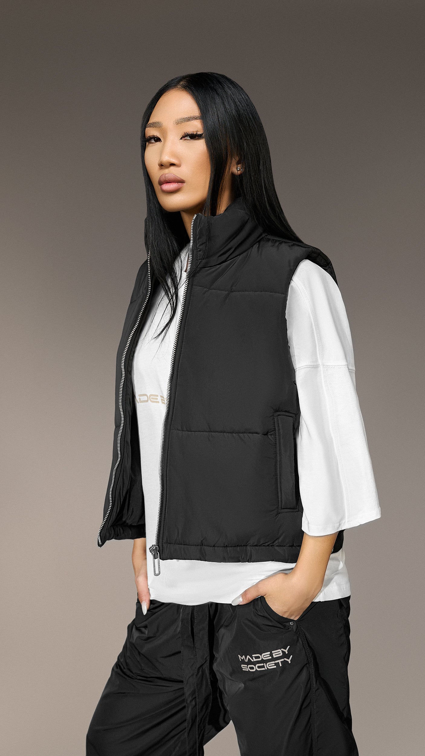 Vestă Made by Society - V24717