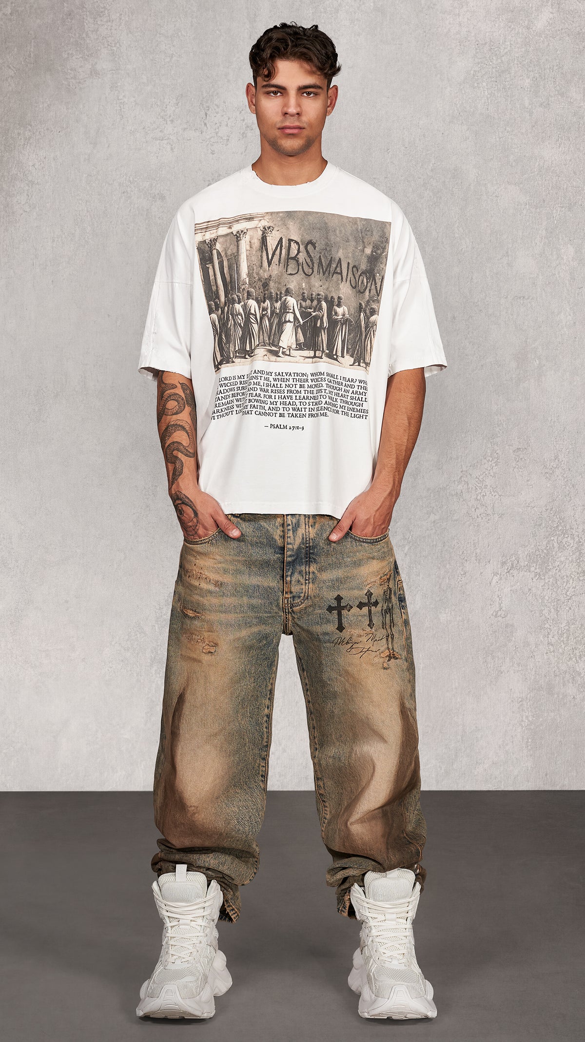 Jeans DISTORTION WASH - P17238