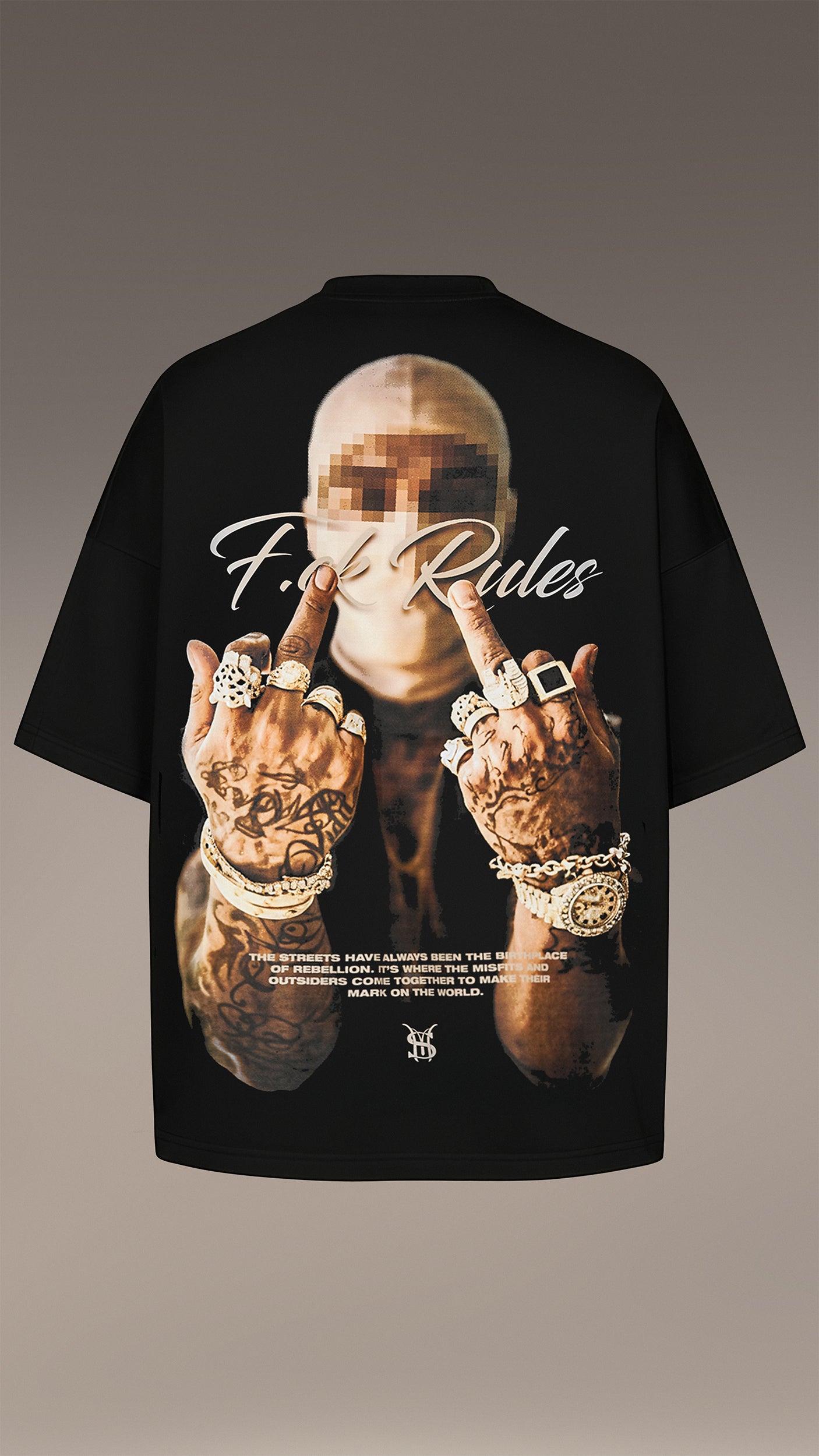 "F*ck Rules" T-Shirt - T16806