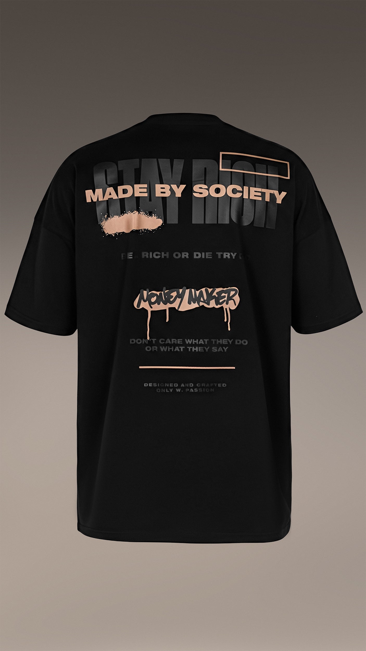 Stay rich t-shirt - T14764