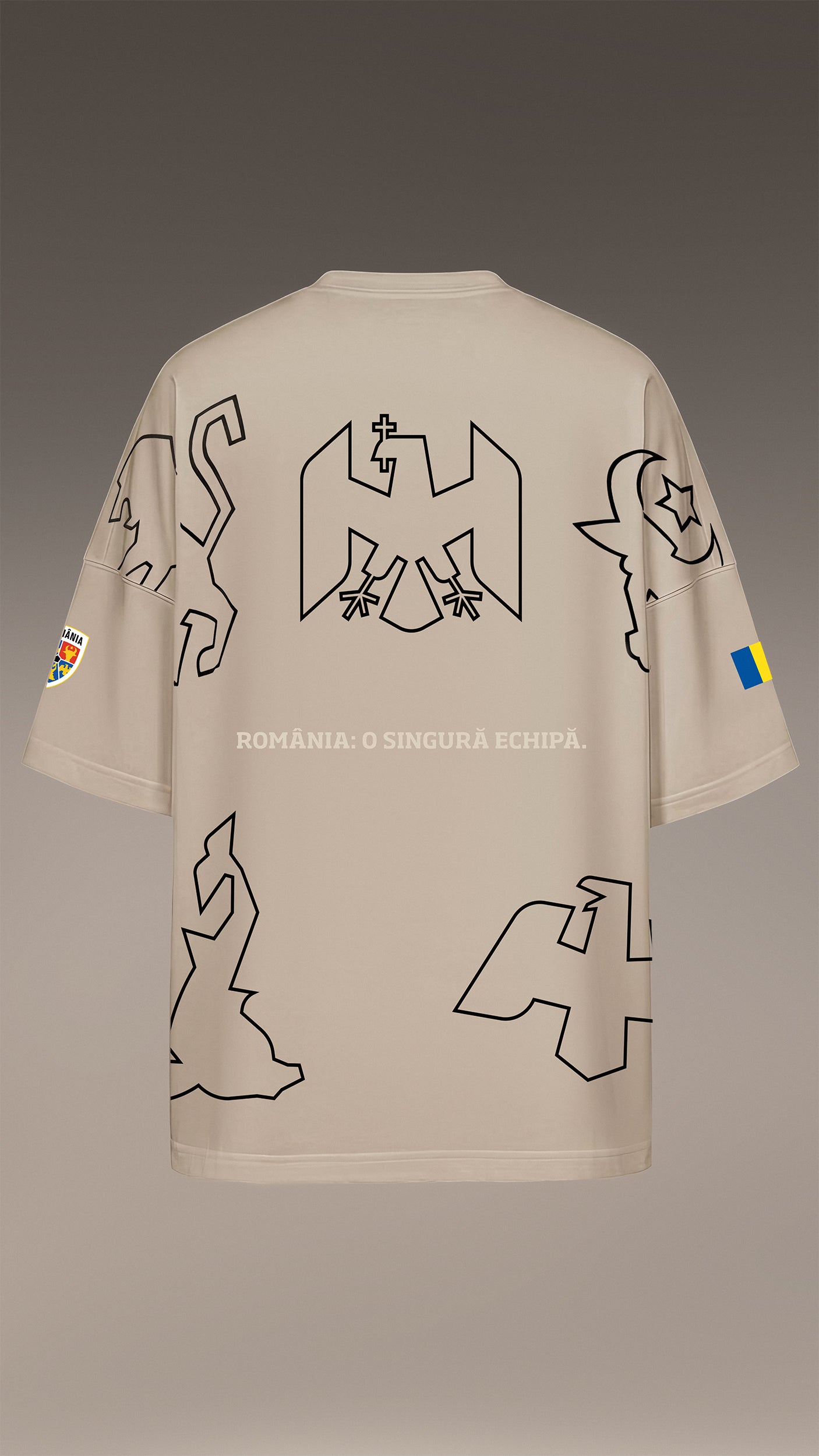 MBS x Romania T-shirt - One Team - T17250