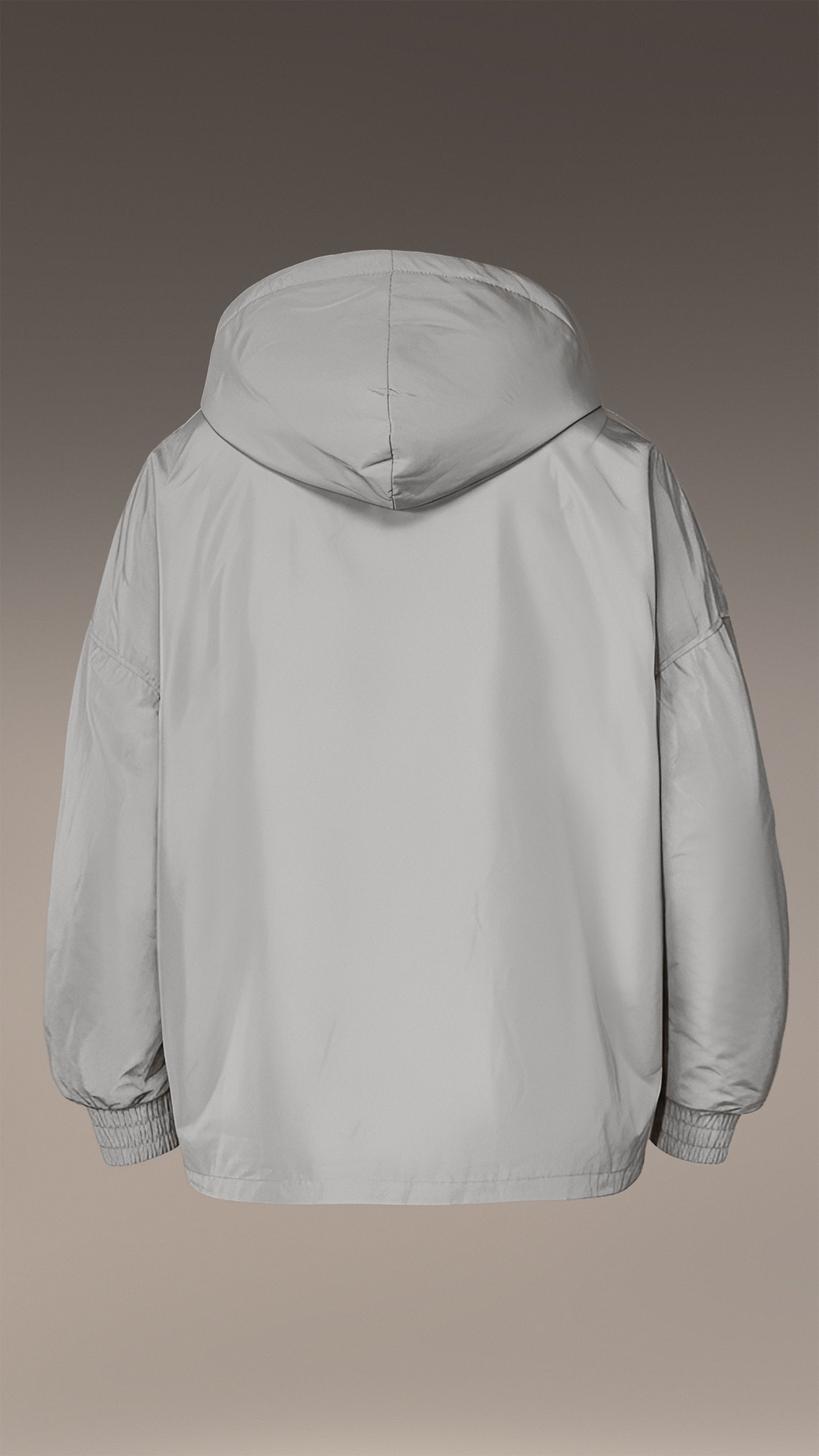 Hoodie with V-neck - H16473