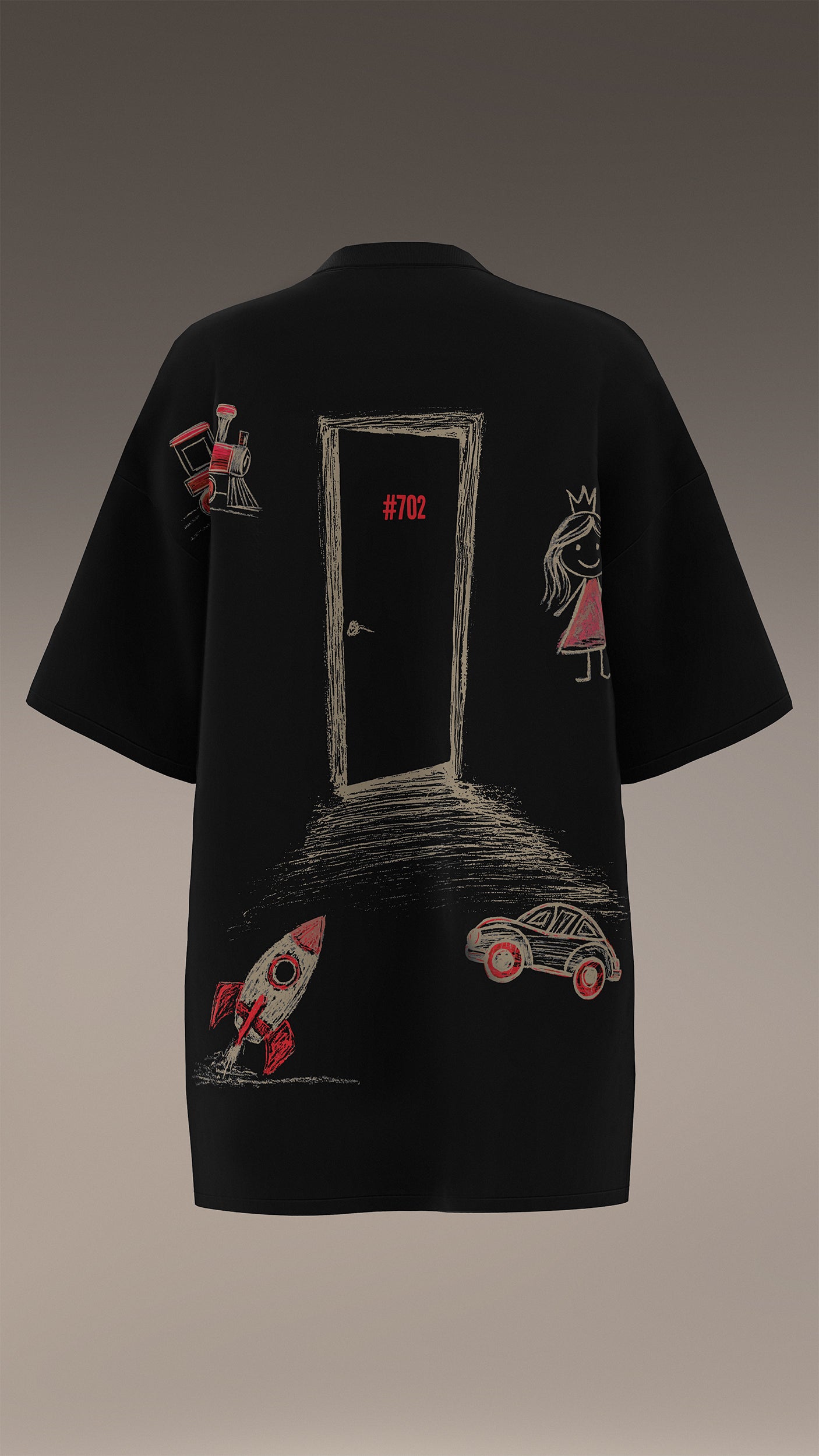 WOMEN'S T-SHIRT "COURAGE" - T26983