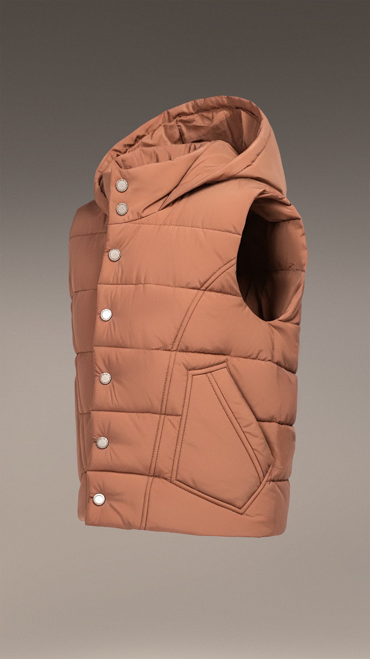 Hood Vest - V33003