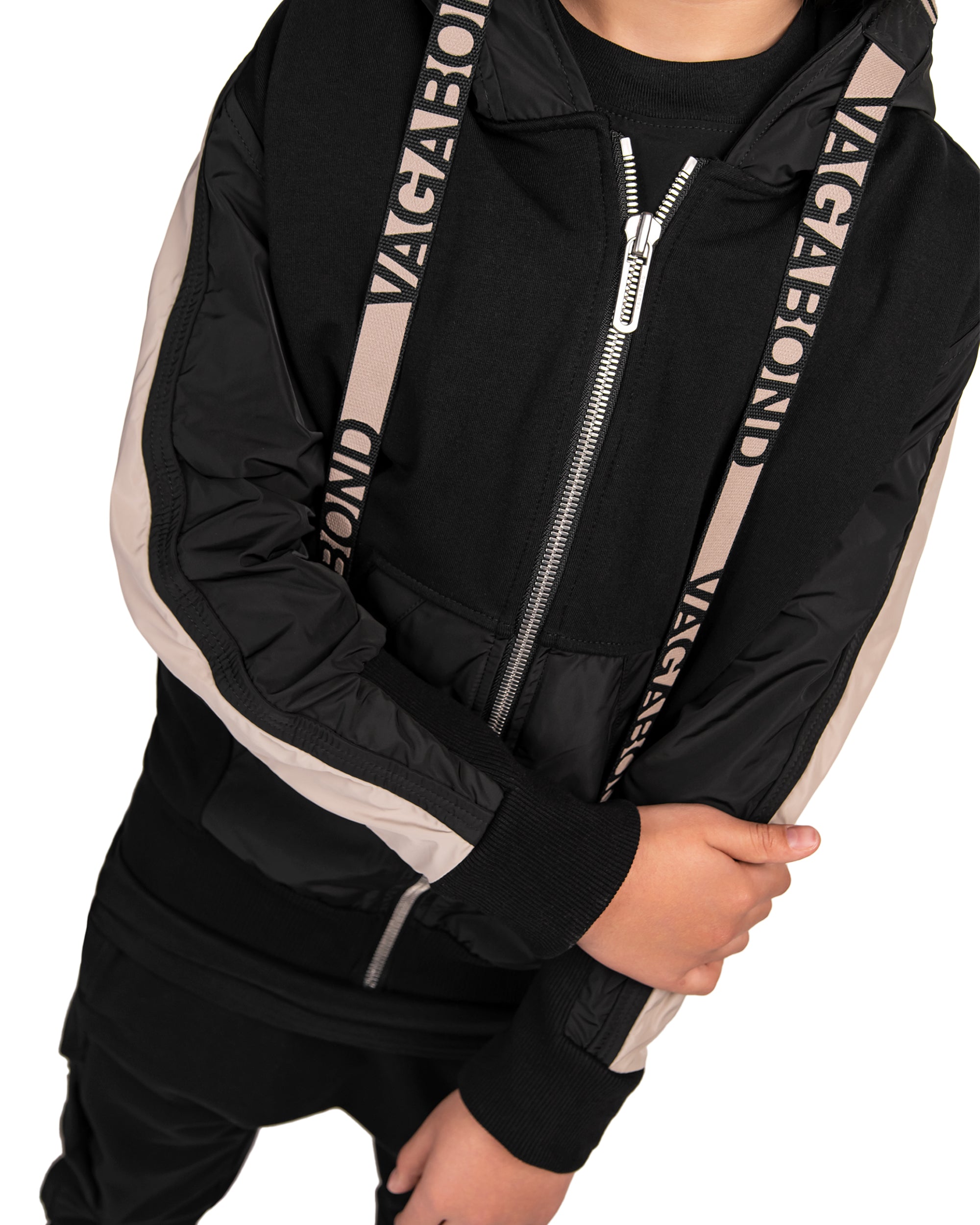 Sweat à capuche rayé - H33326