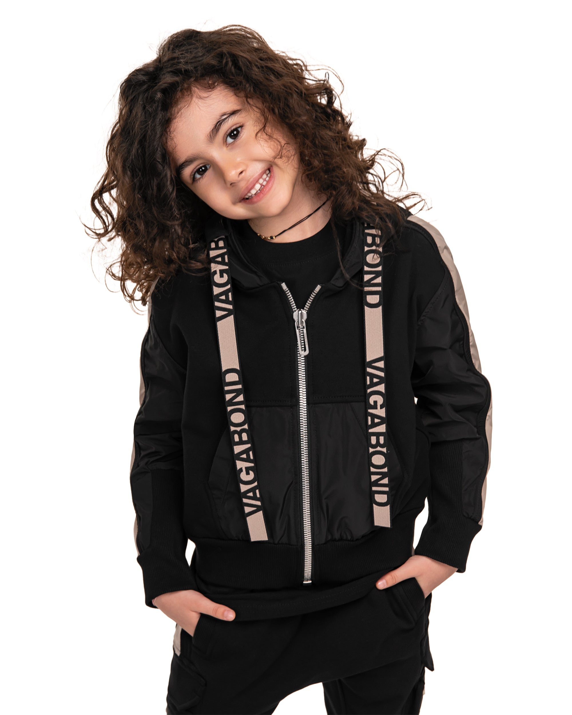 Sweat à capuche rayé - H33326