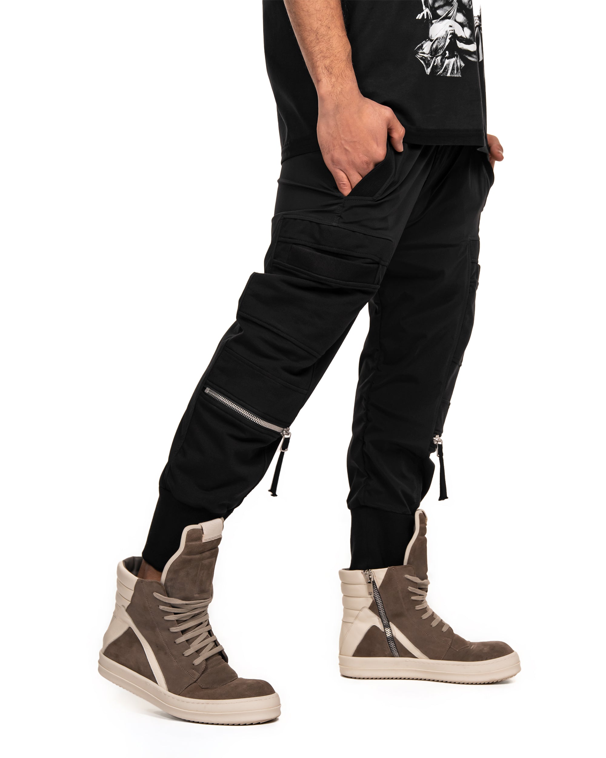 Zip short pants - P11256