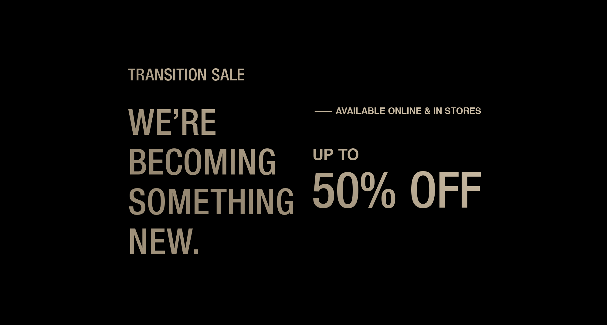 Transition Sale | Barbati | Hanorace