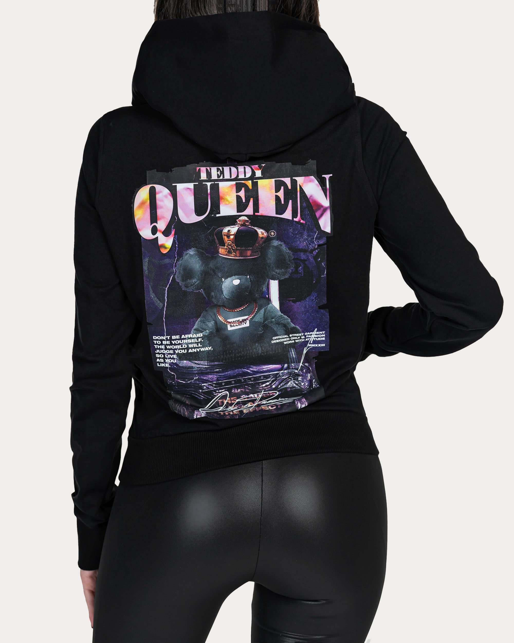 Teddy queen hoodie - H23615