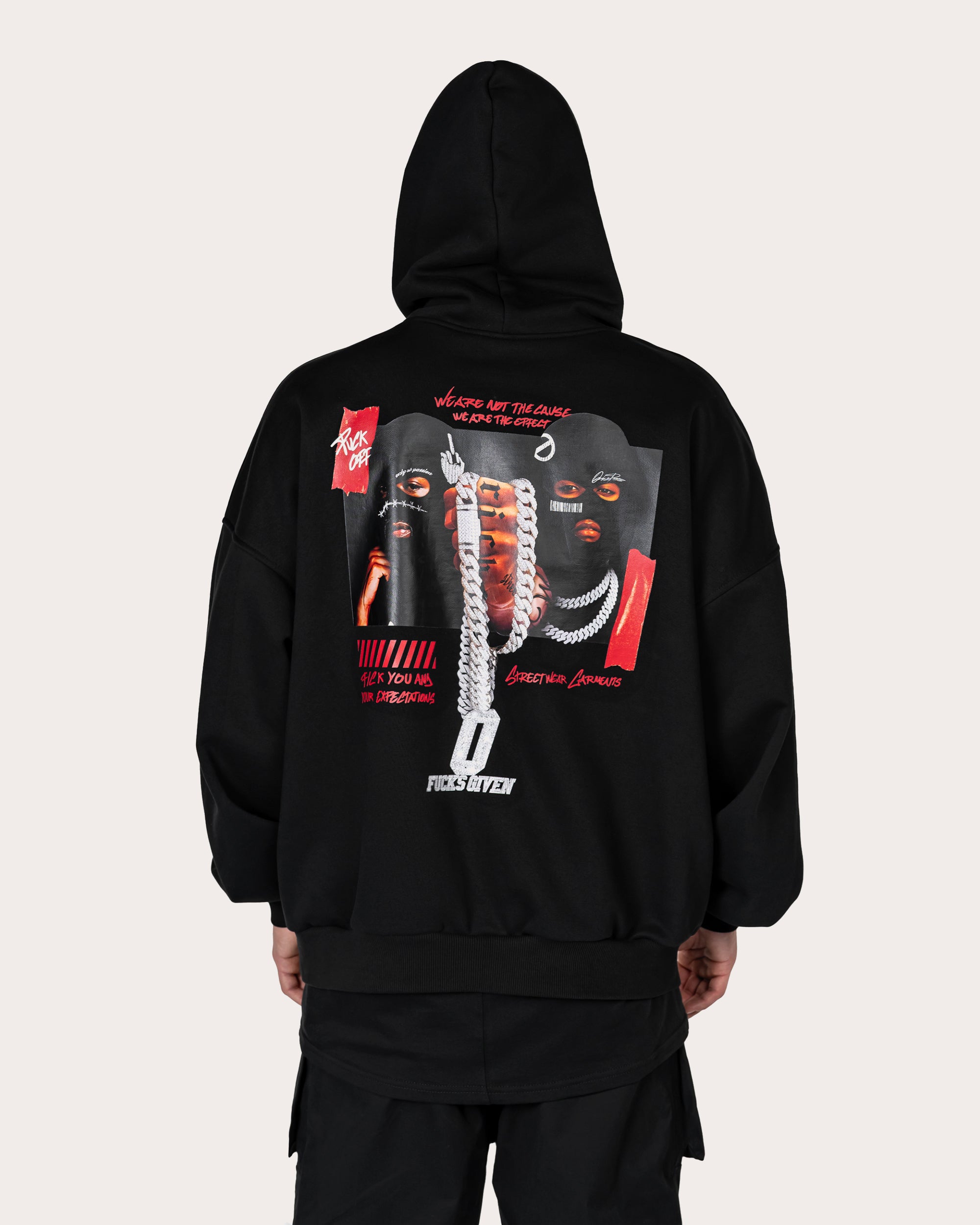 Zero f/cks given hoodie - H14929