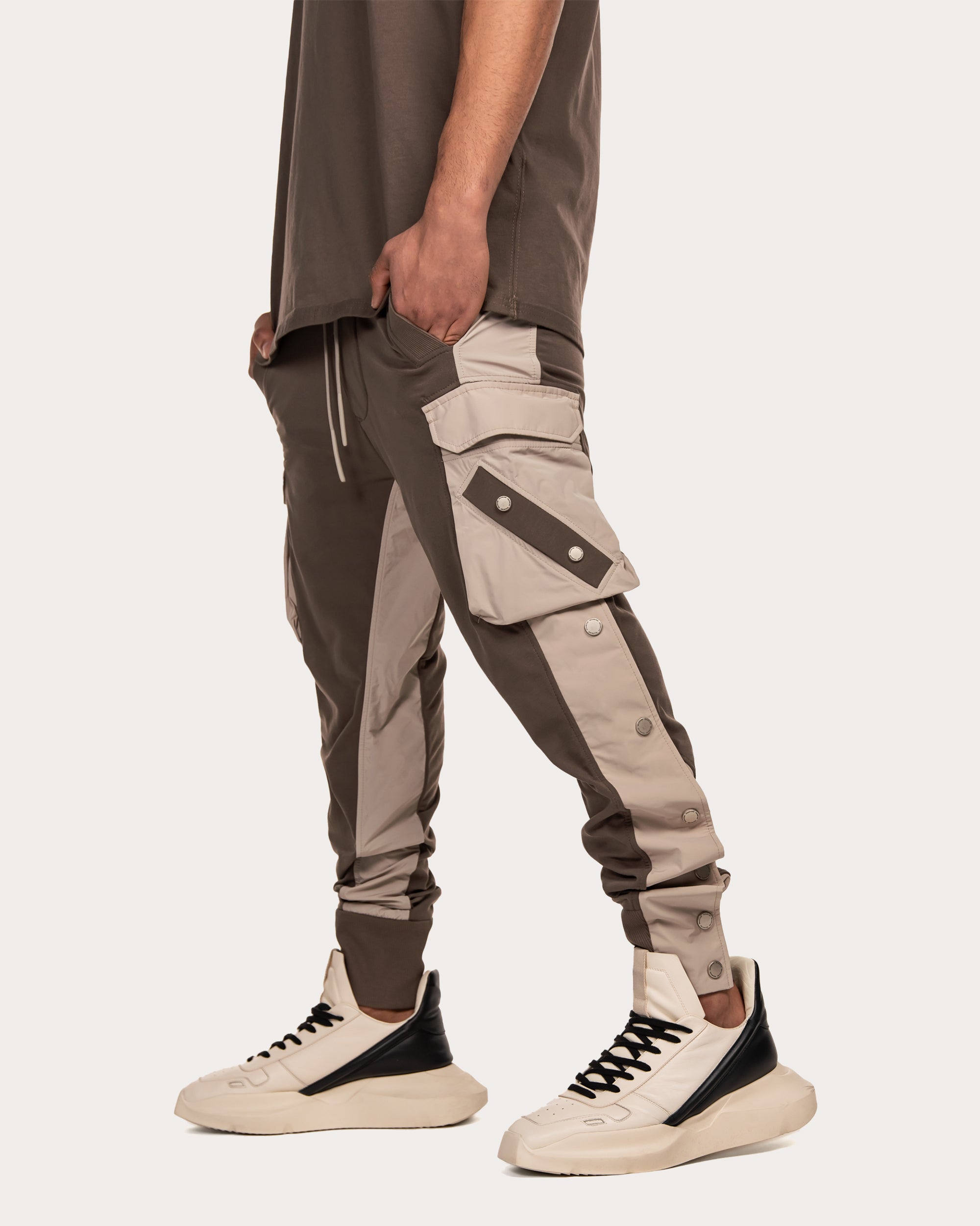 Stud cargo pants - P12811