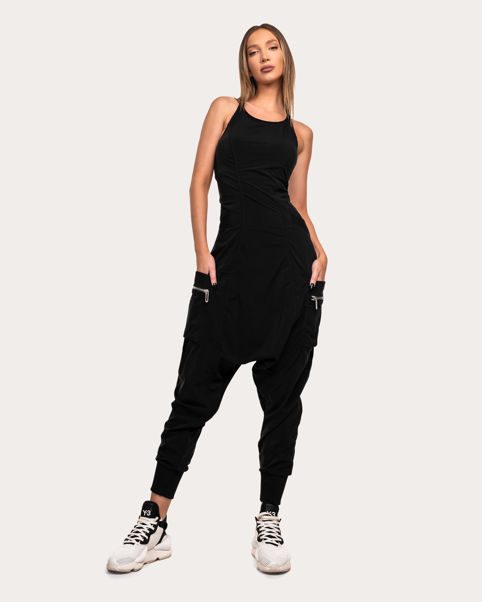 Cargo dungarees - P21740