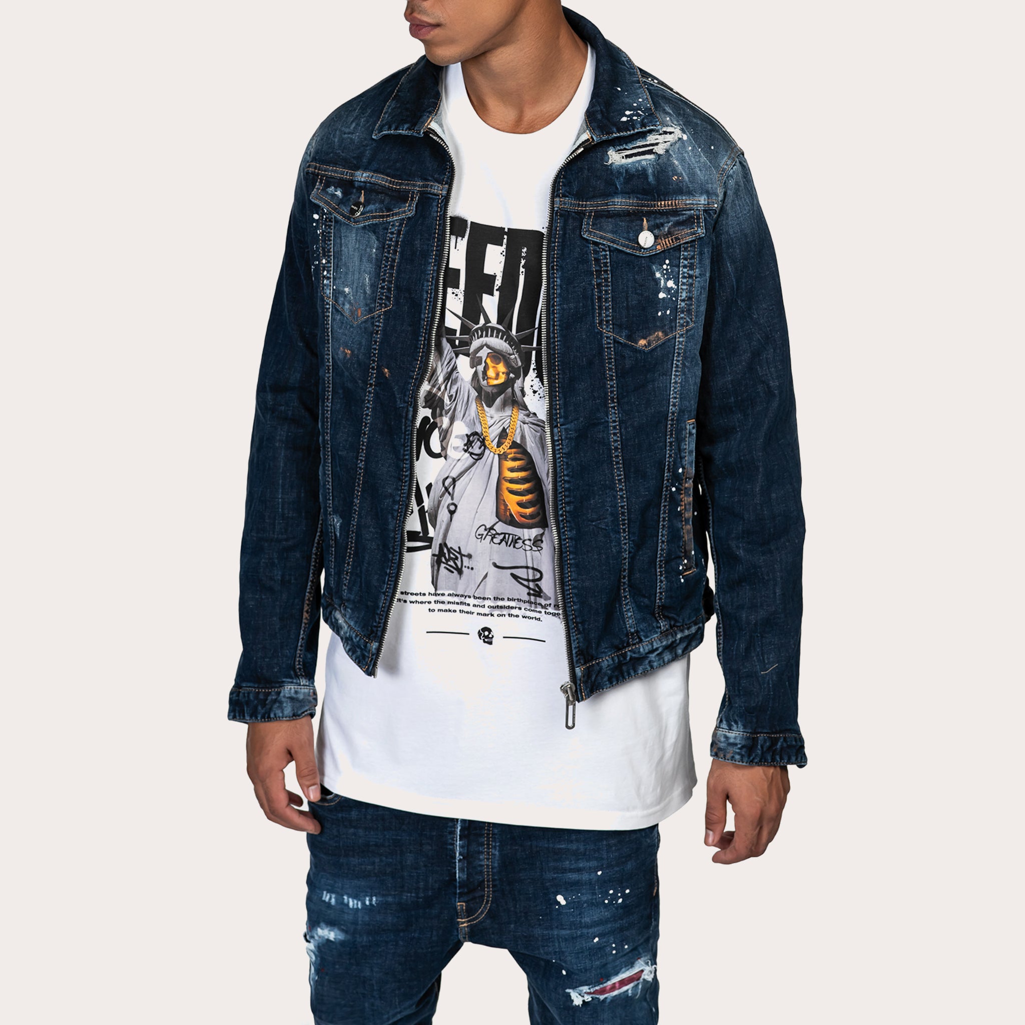 Denim jacket - J13819