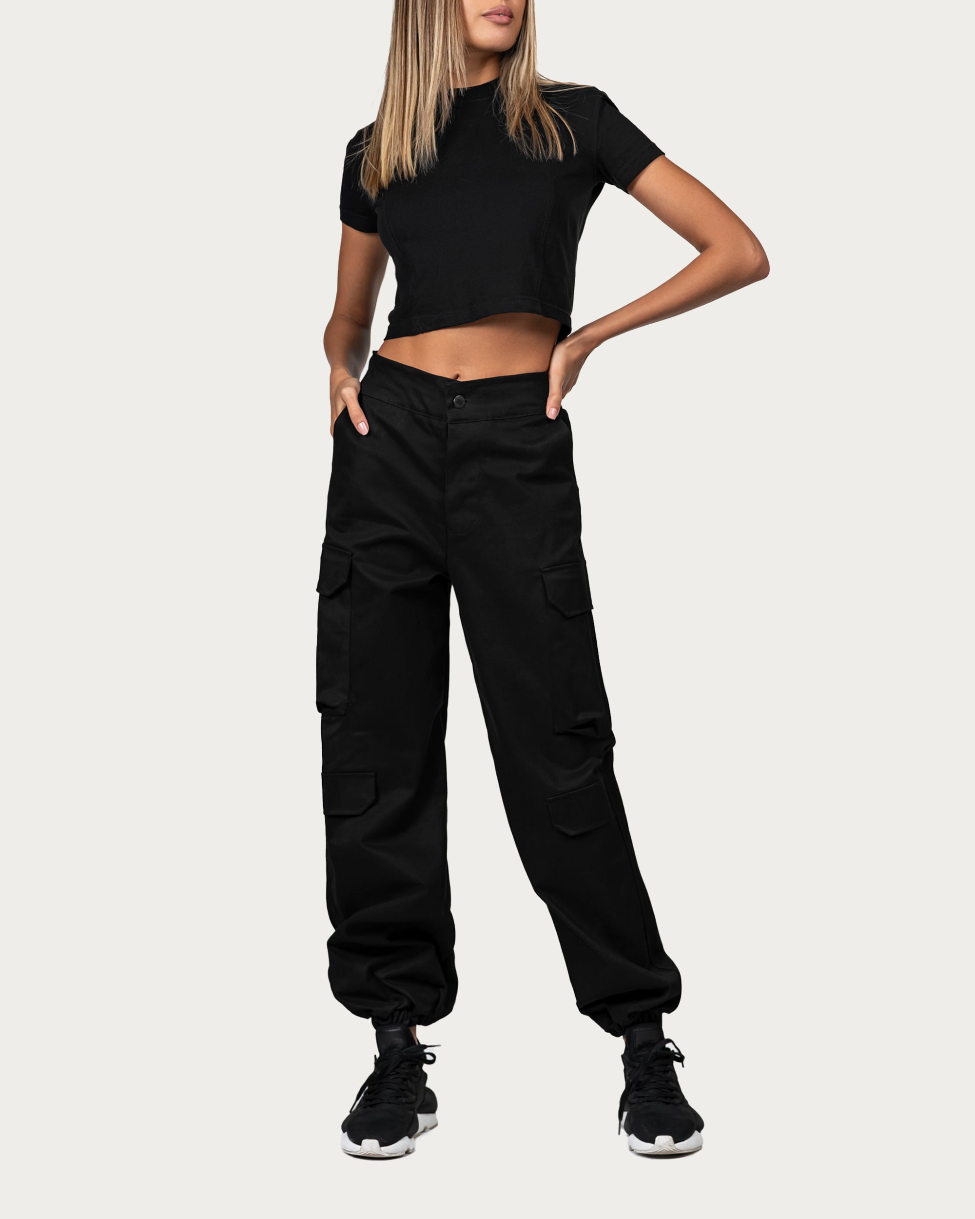 Baggy cargo pants - P21094