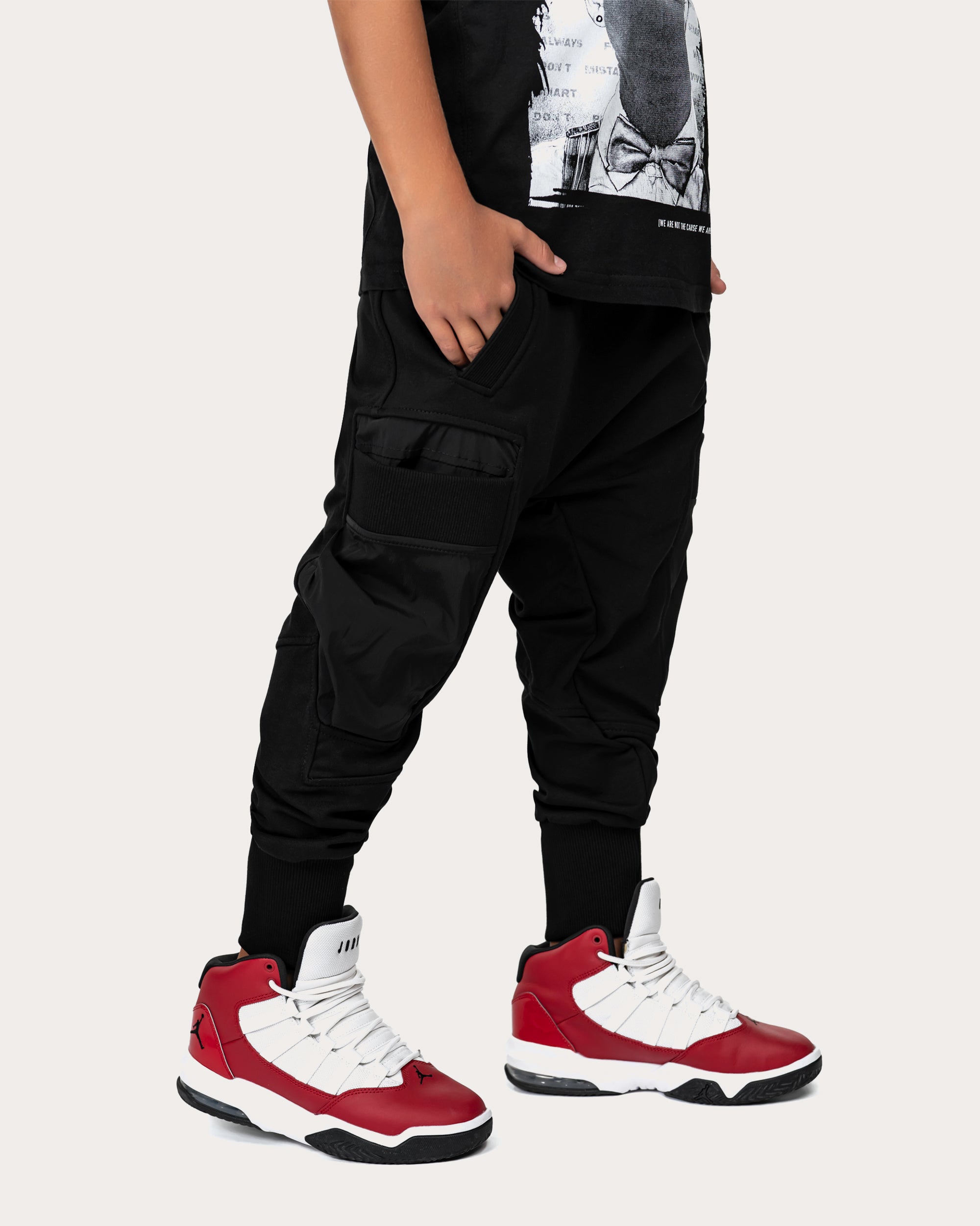 Hem jogger pants - P32341