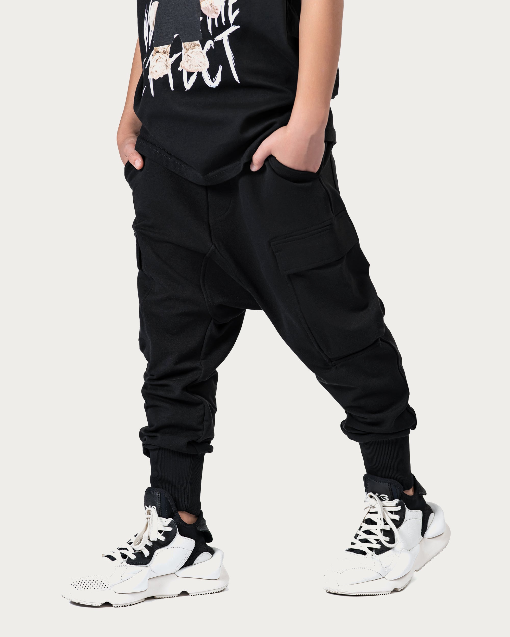 Drop cargo pants - P34124