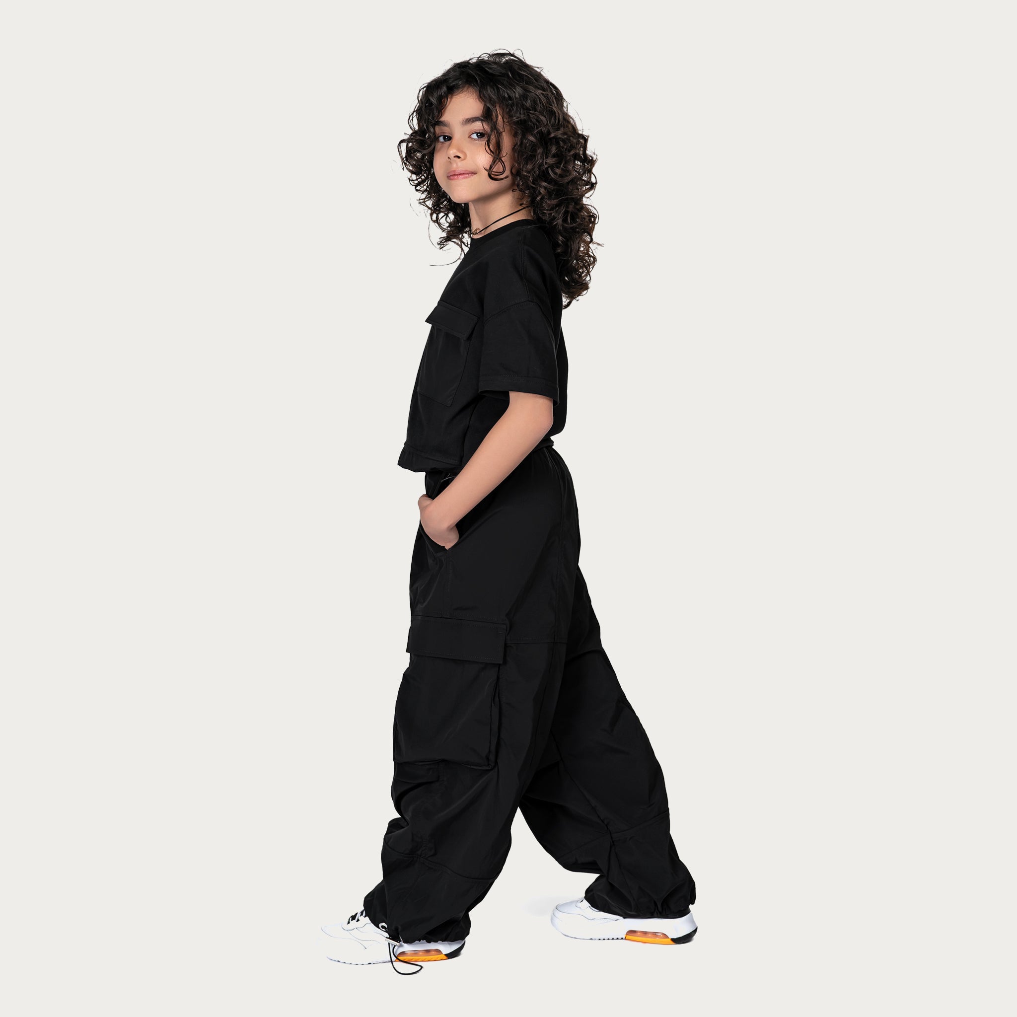 Flare cargo pants - P34453