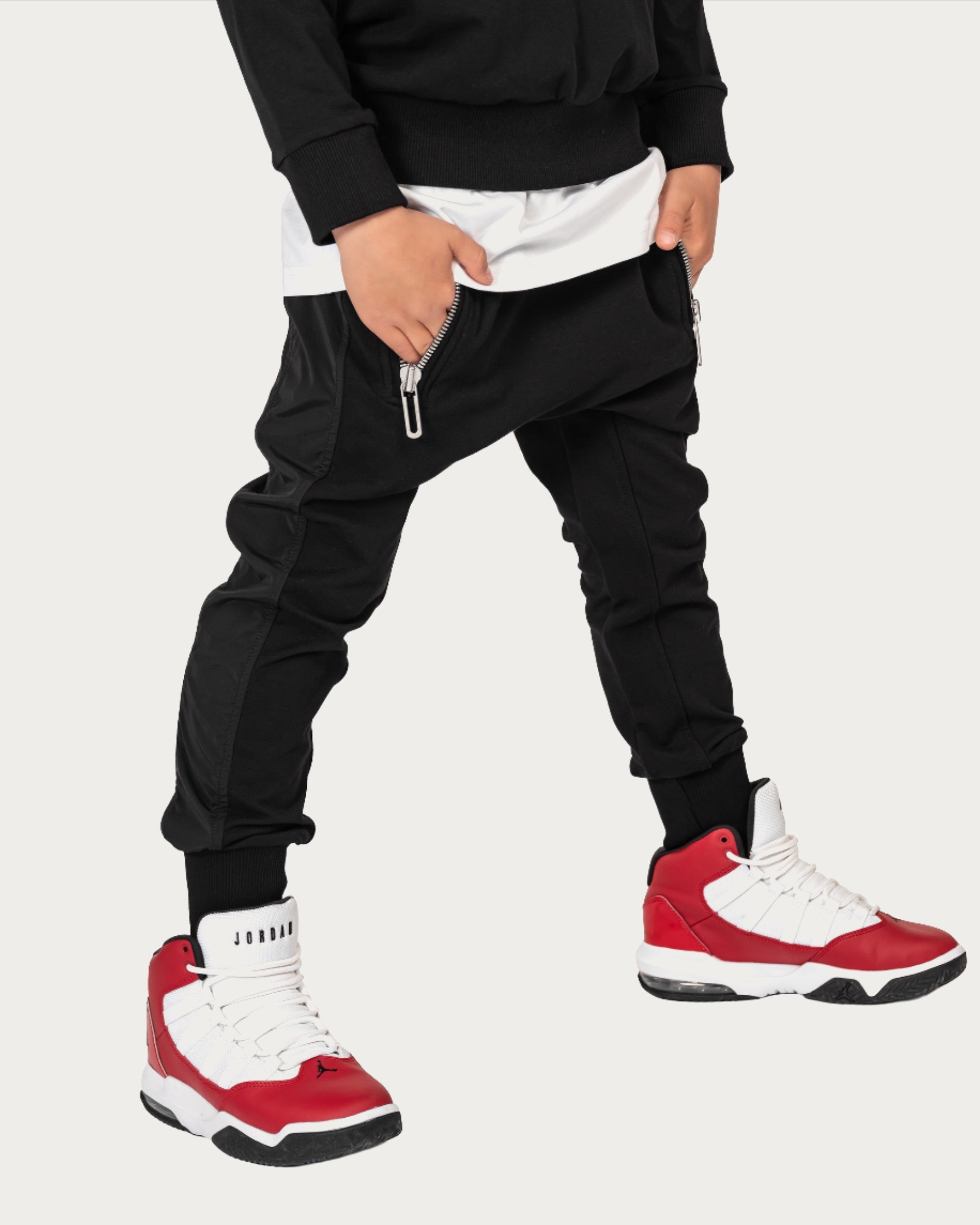 Zip jogger pants - P32349