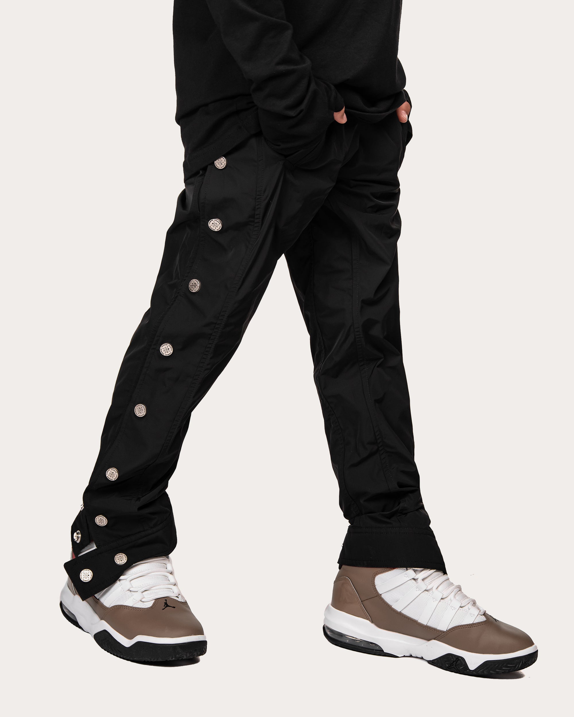 Stud track pants - P32393