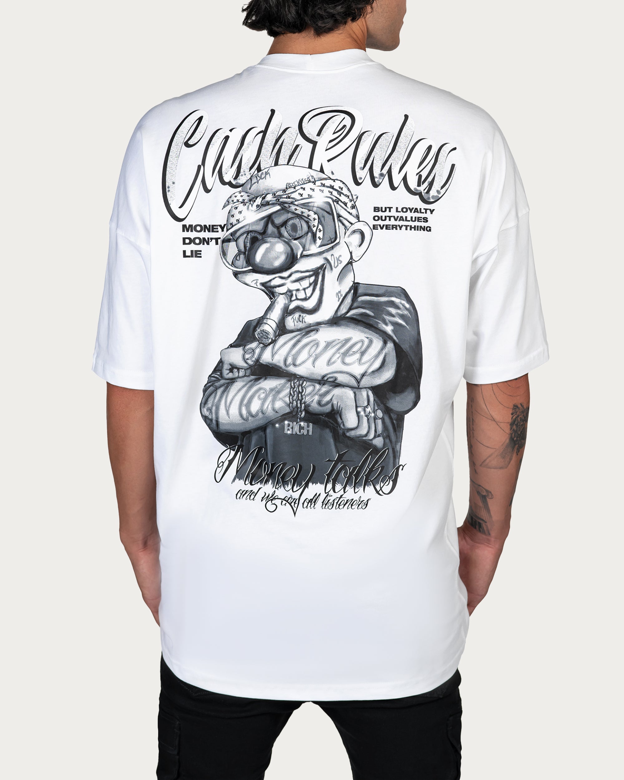 Cash rules t-shirt - T14630