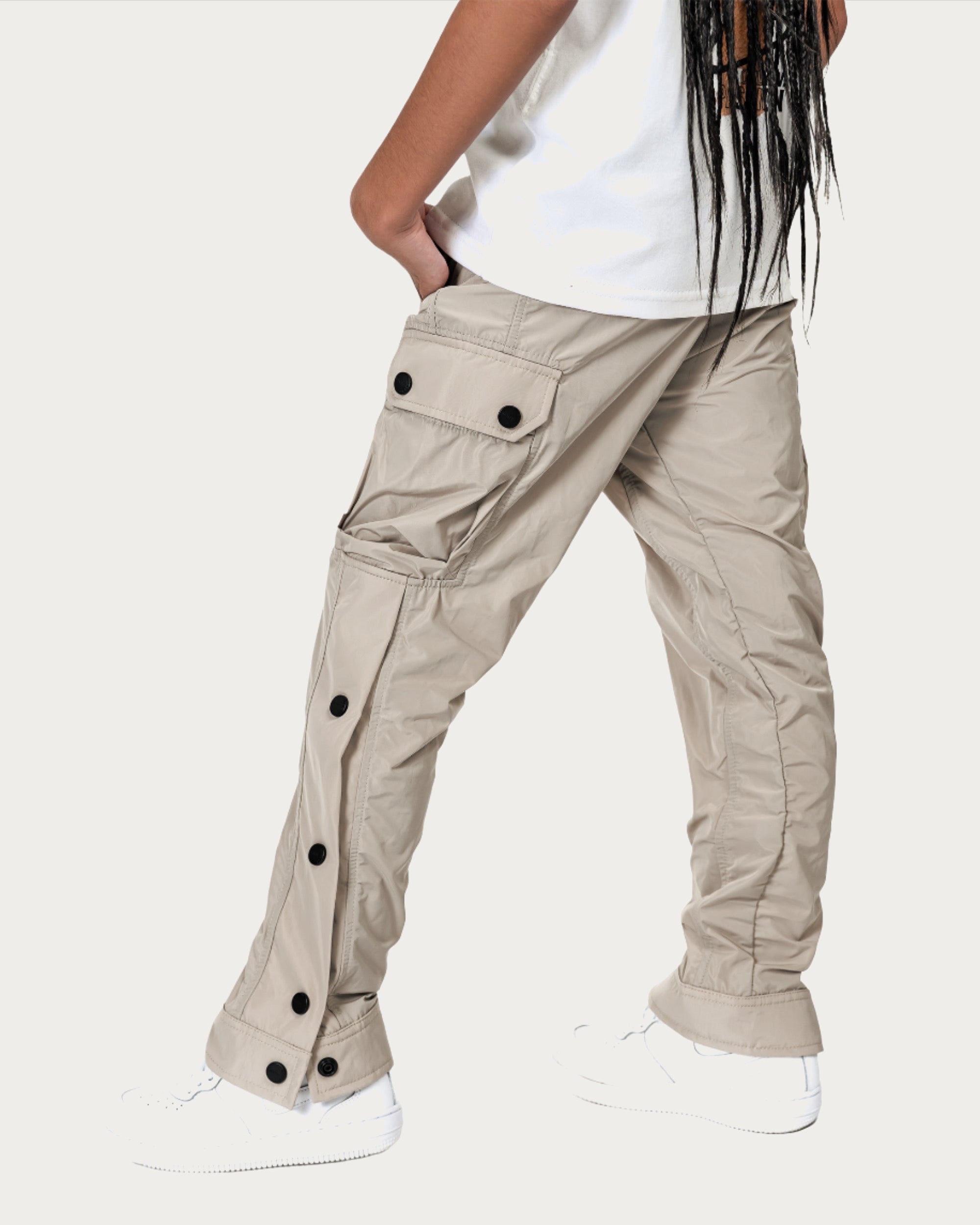 Stud track pants - P34643