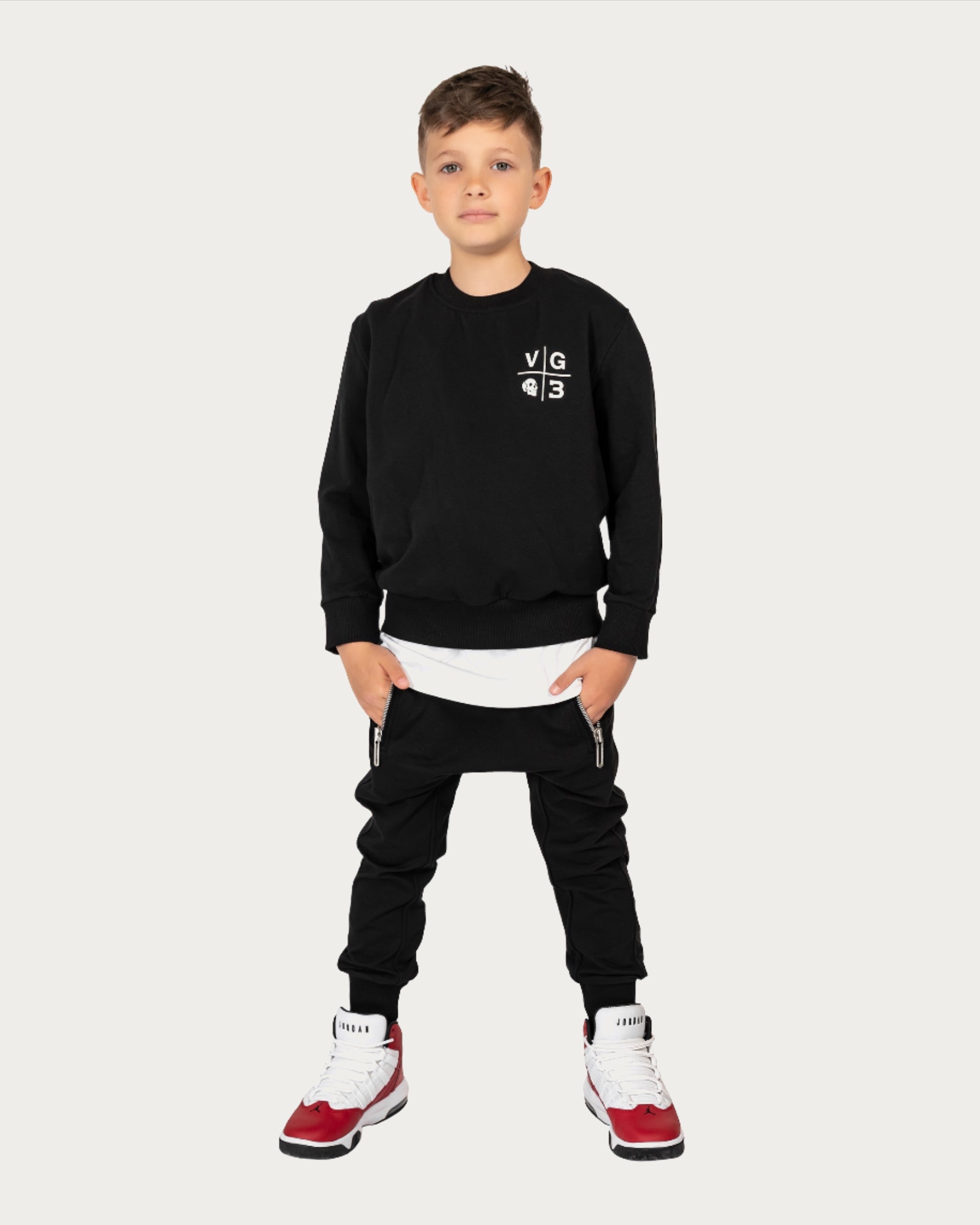 Zip jogger pants - P32349