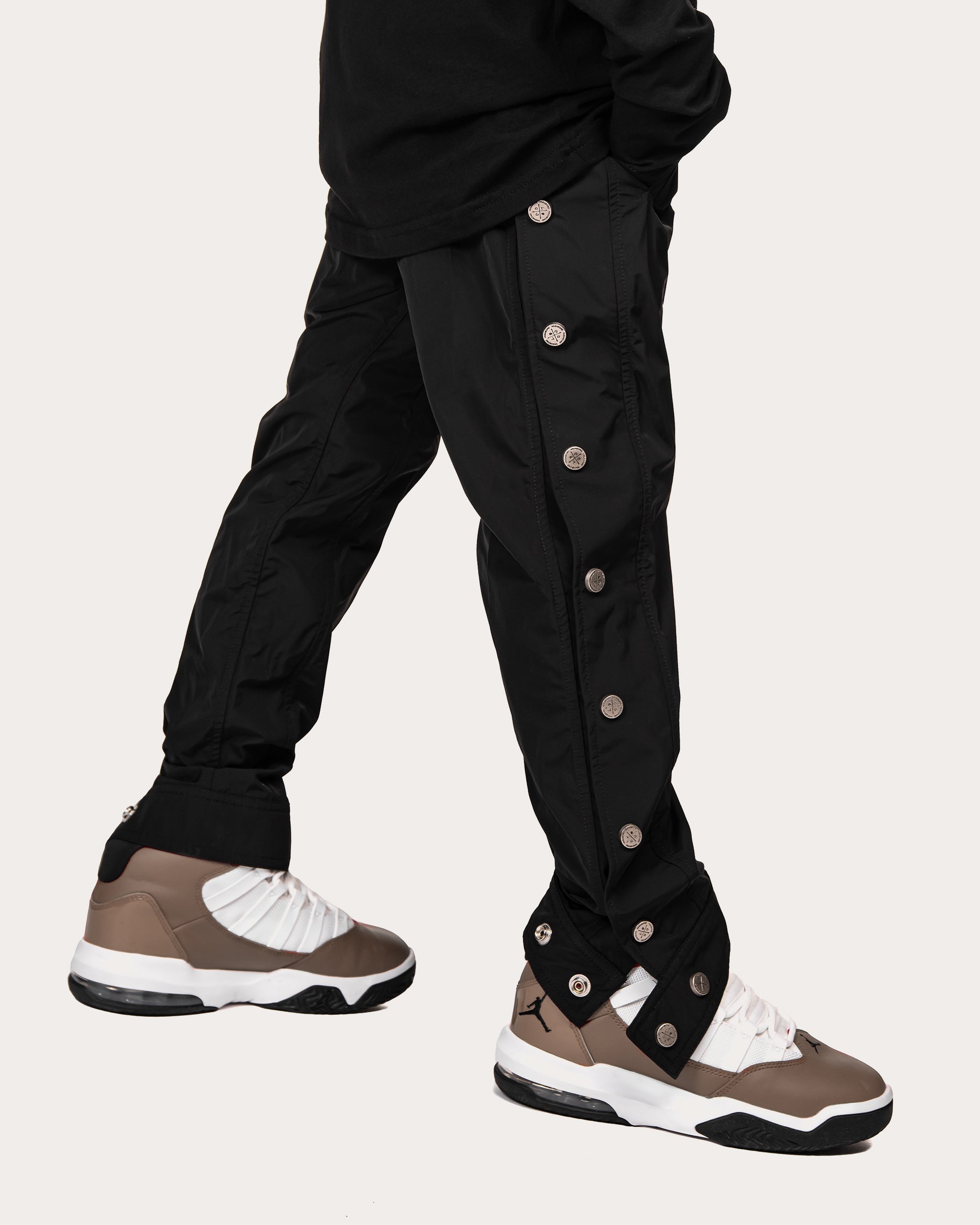 Stud track pants - P32393