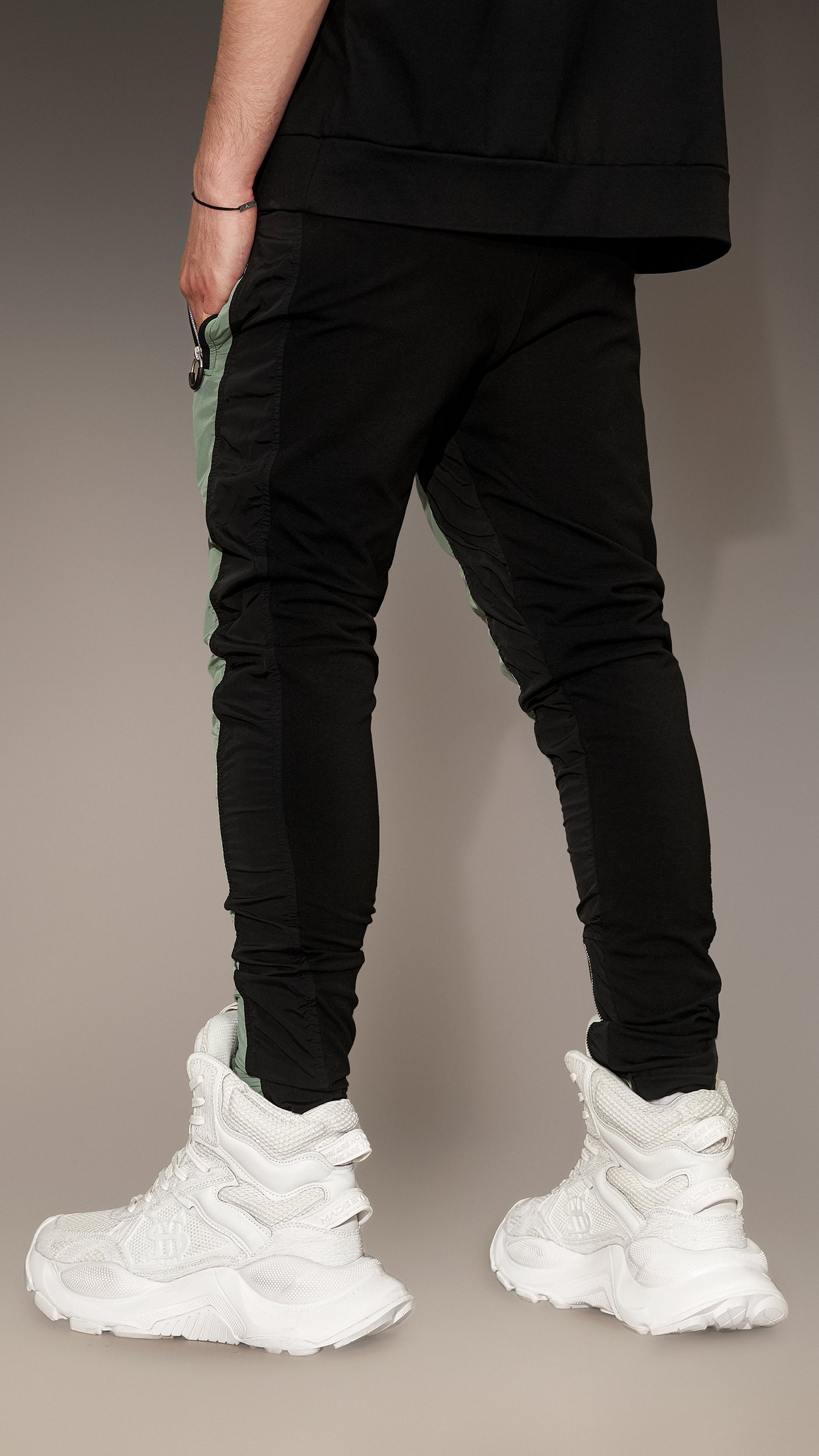 Zip track pants - P12466