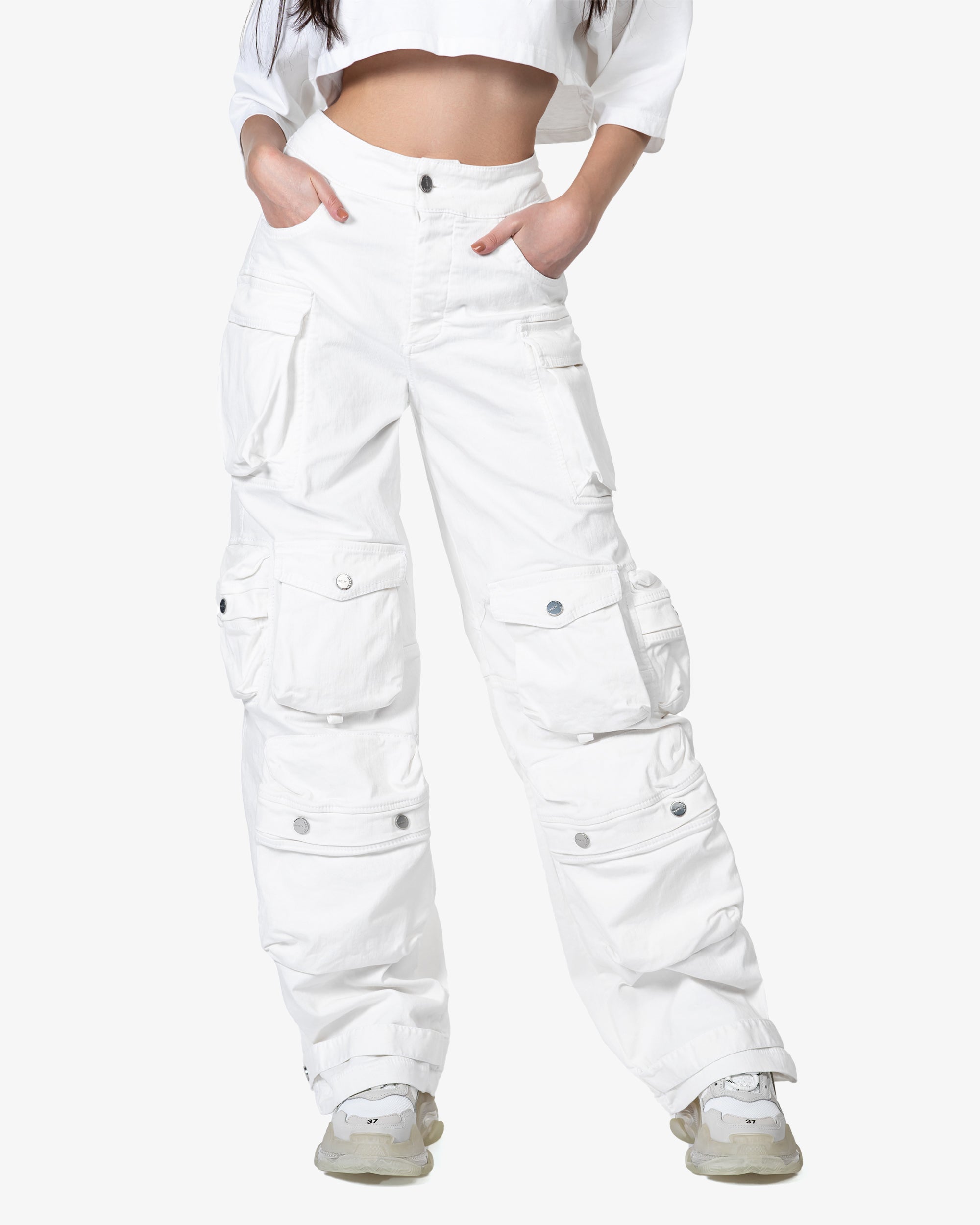 Multi pocket cargo pants - P23871