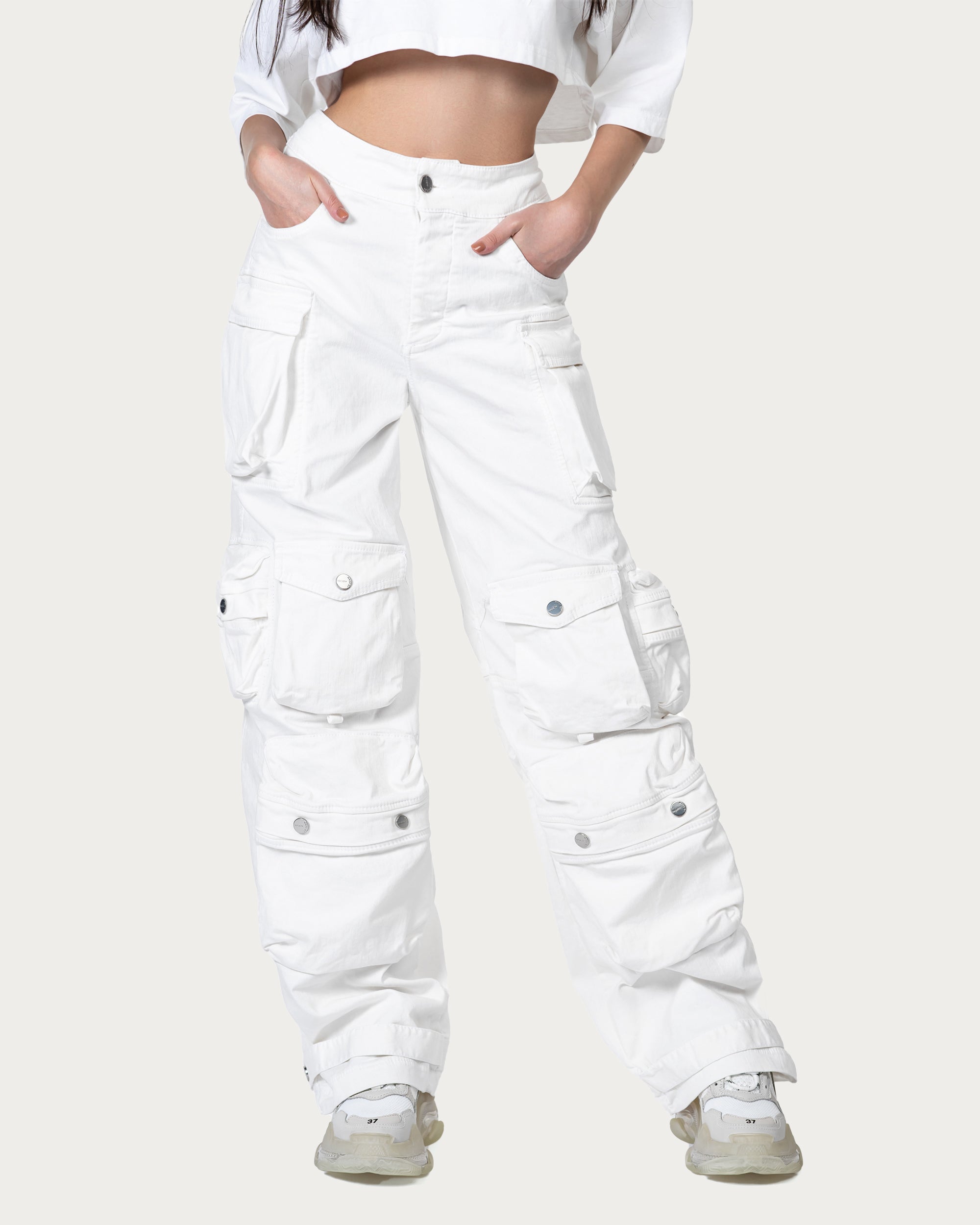 Multi pocket cargo pants - P23871