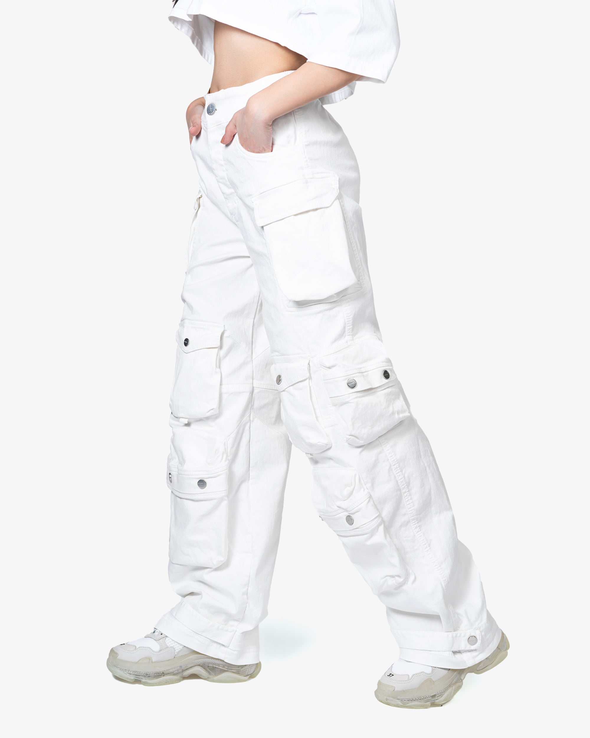 Multi pocket cargo pants - P23871