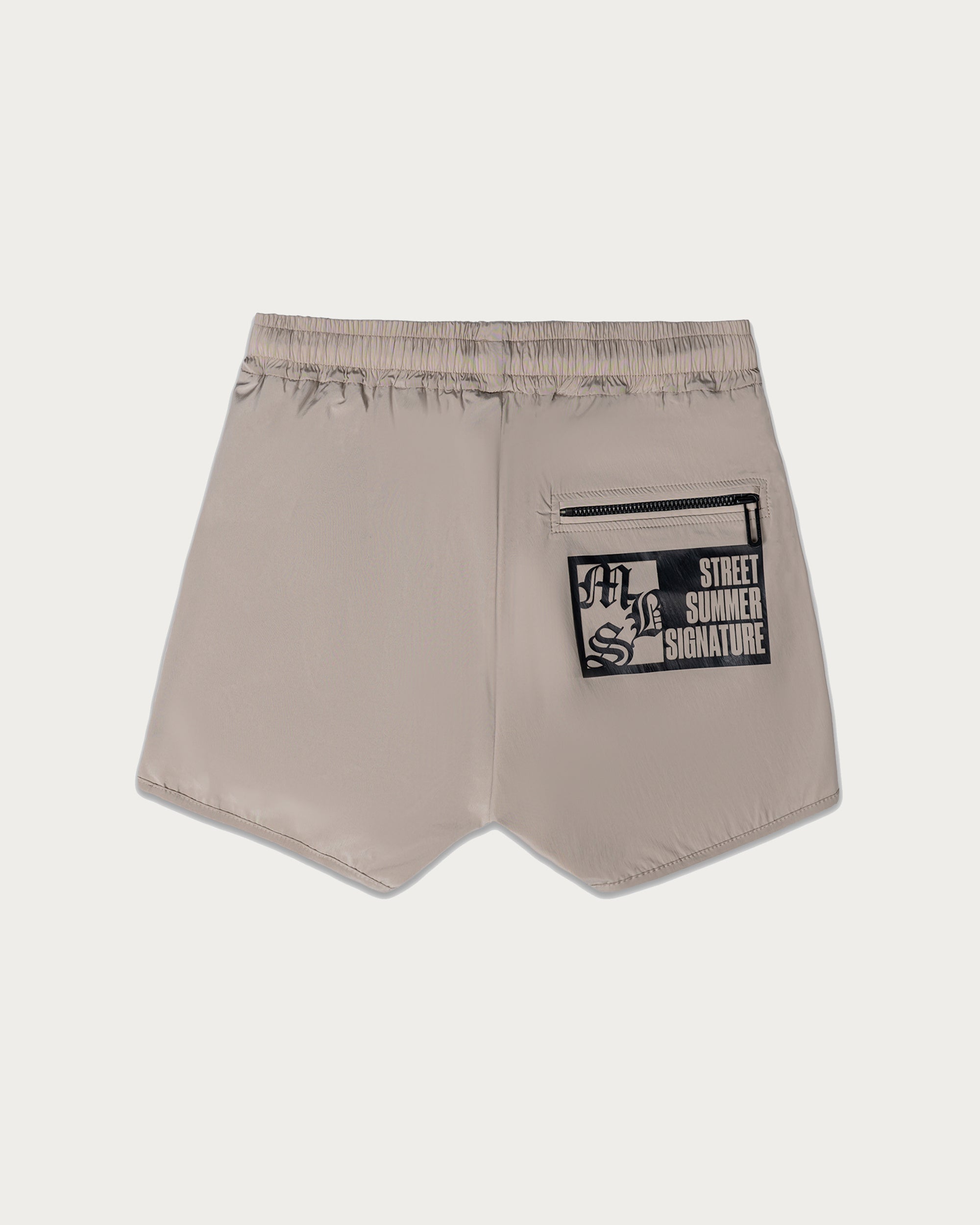 BRANDED BEACH SHORTS - B15413