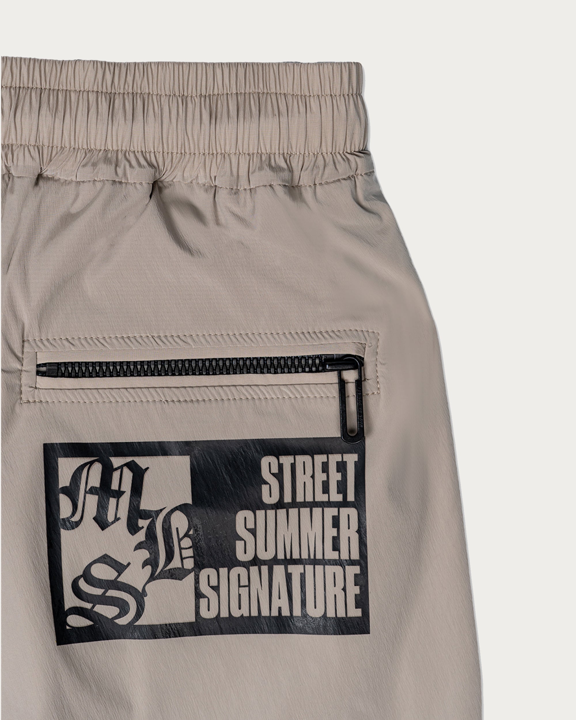 BRANDED BEACH SHORTS - B15413