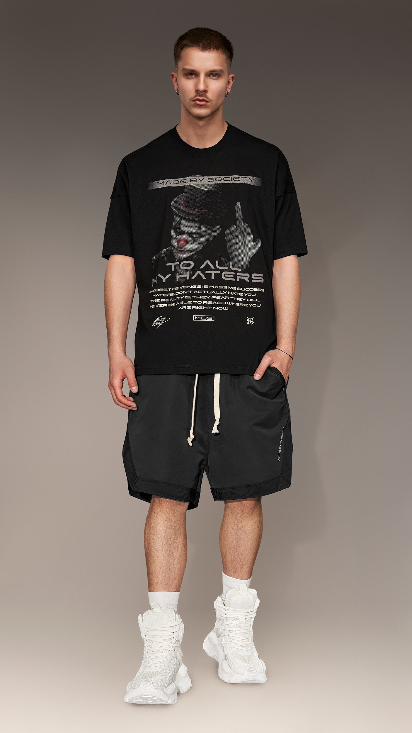 "To All My Haters" T-Shirt Made by Society - T15834