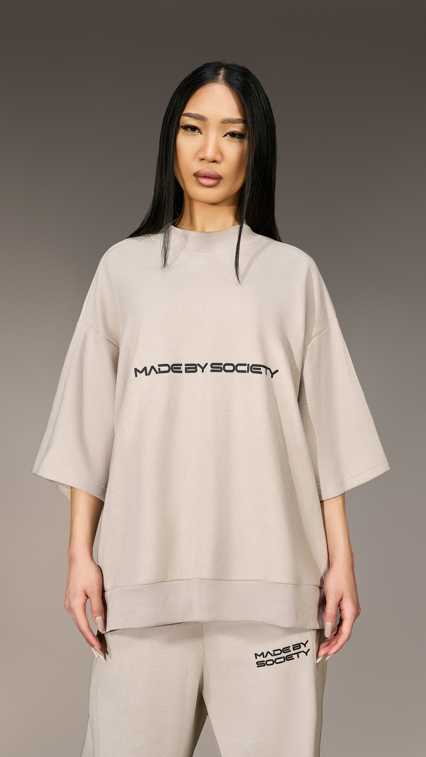 Tricou oversized Made by Society - T26071