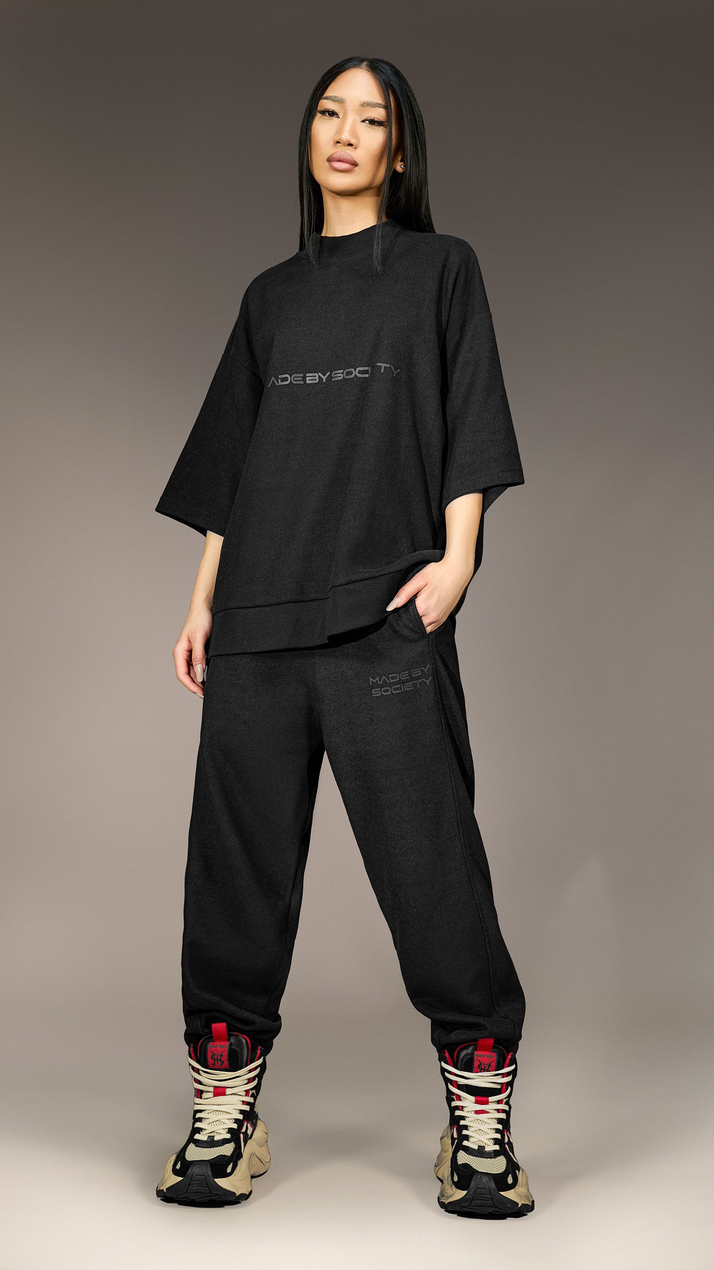 Made by Society Oversized T-Shirt - T26063